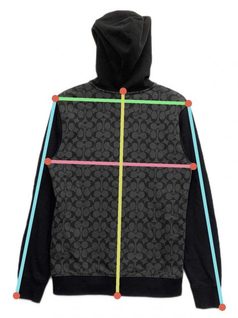中古・古着通販】COACH (コーチ) ジップパーカー シグネチャー