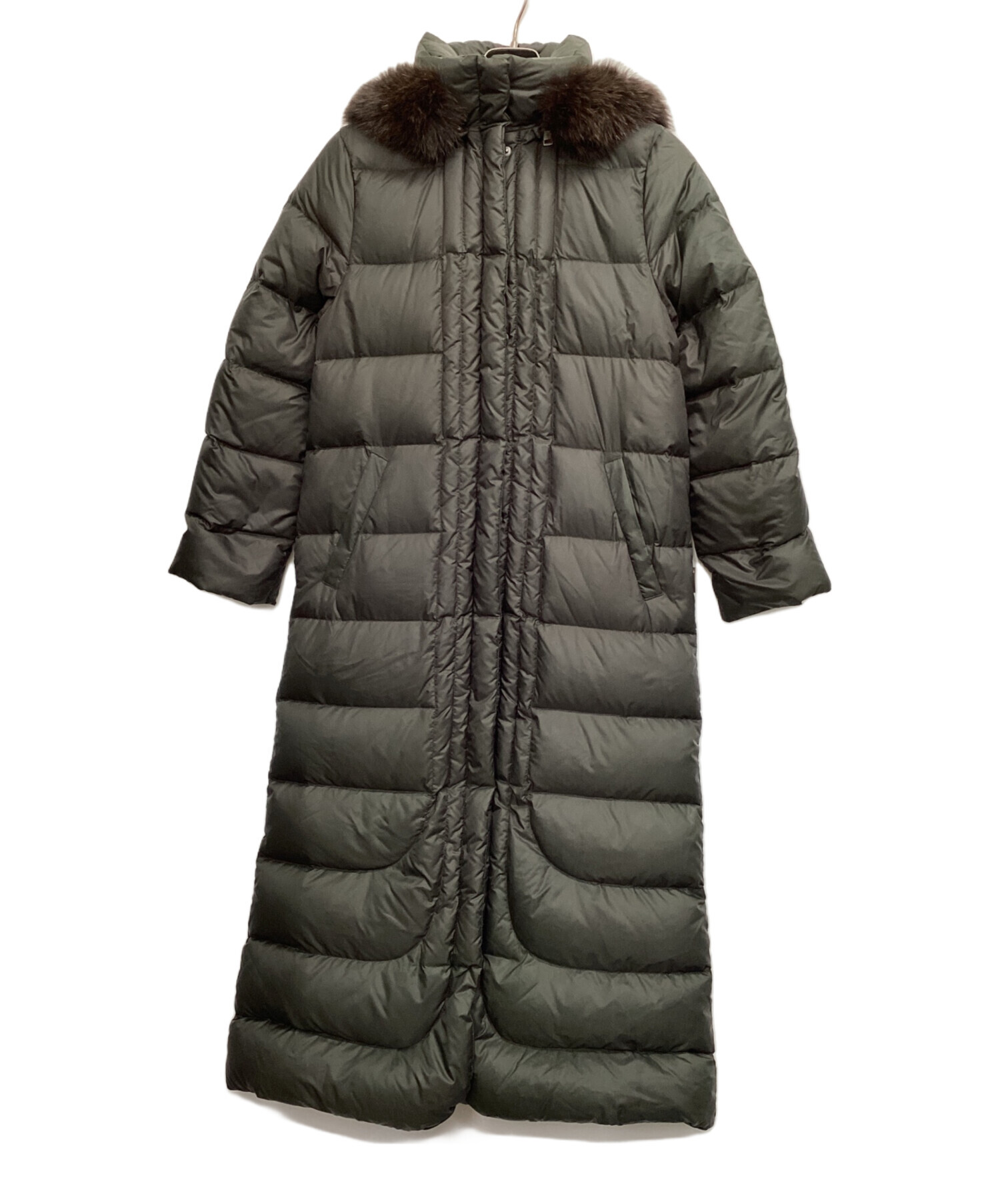 中古・古着通販】MONCLER (モンクレール) ダウンコート オリーブ