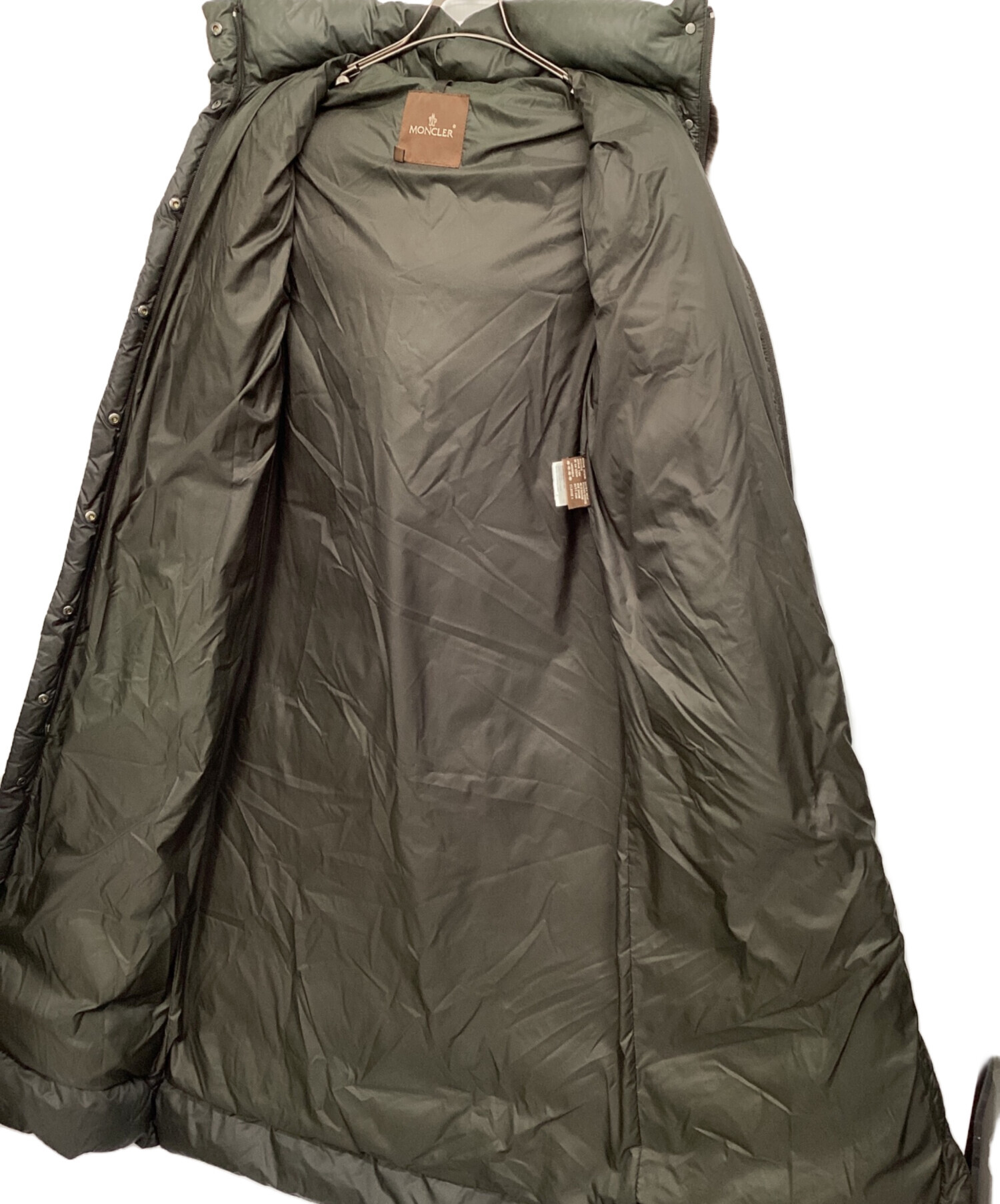 中古・古着通販】MONCLER (モンクレール) ダウンコート オリーブ