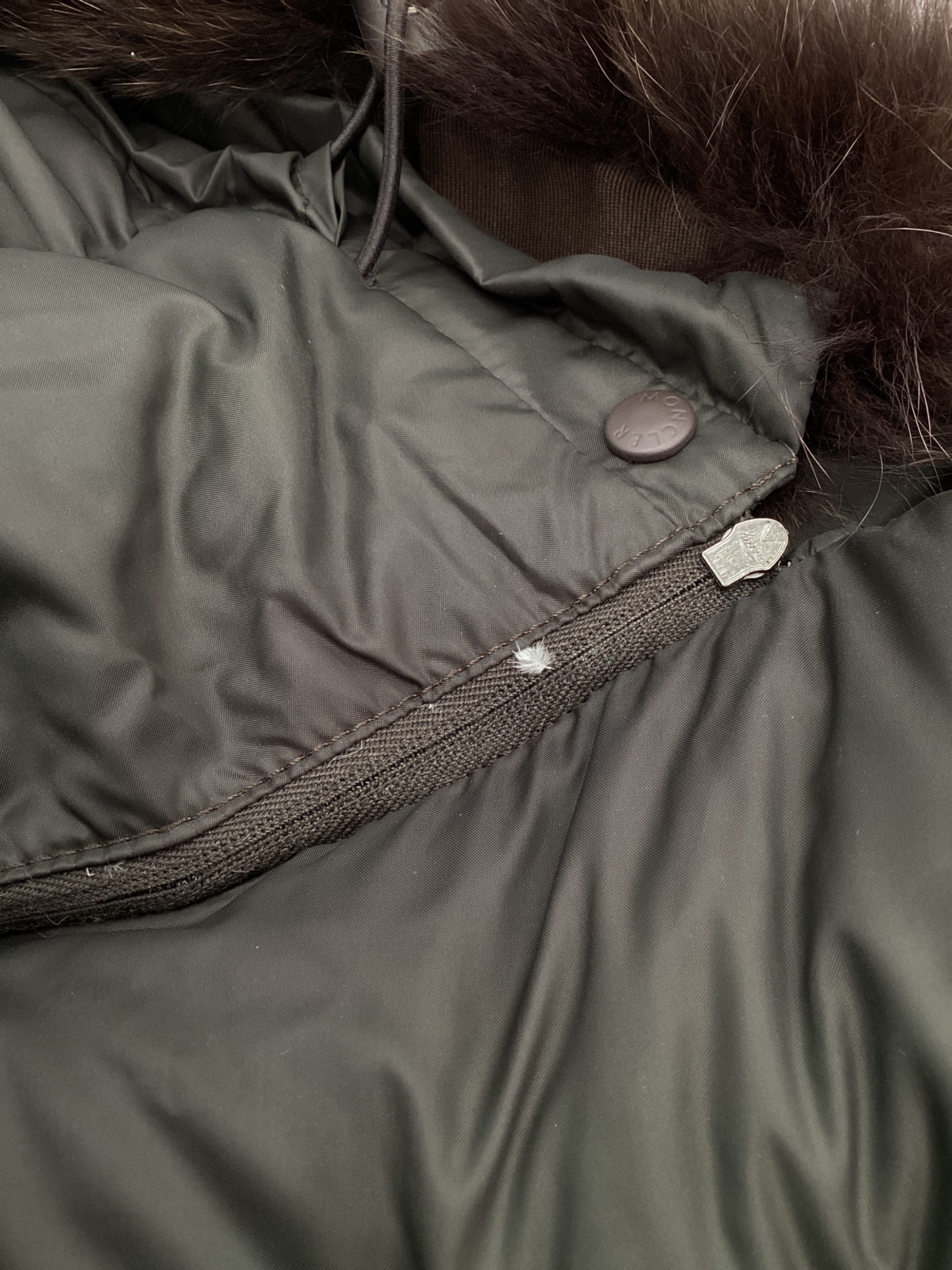 中古・古着通販】MONCLER (モンクレール) ダウンコート オリーブ