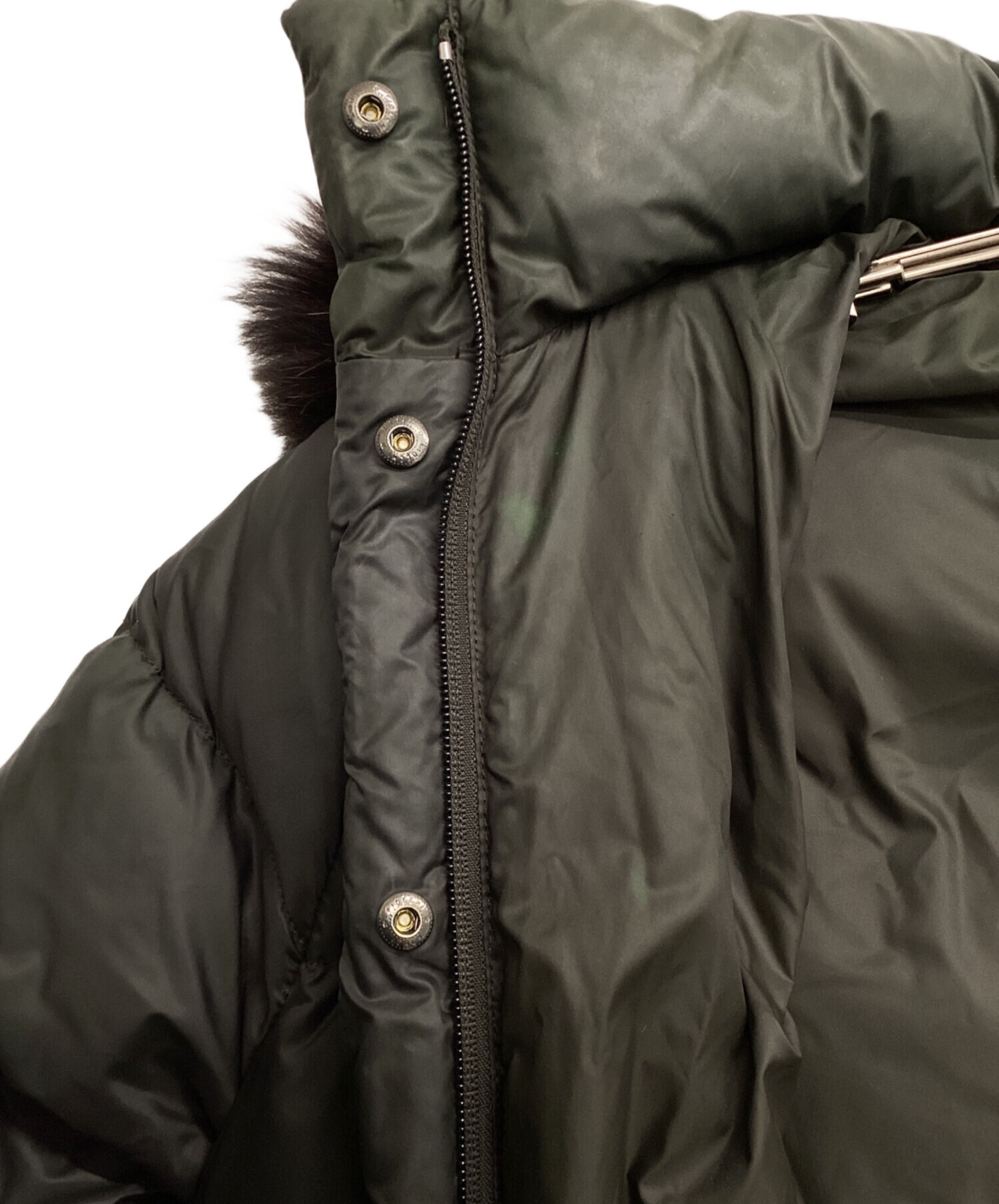 中古・古着通販】MONCLER (モンクレール) ダウンコート オリーブ
