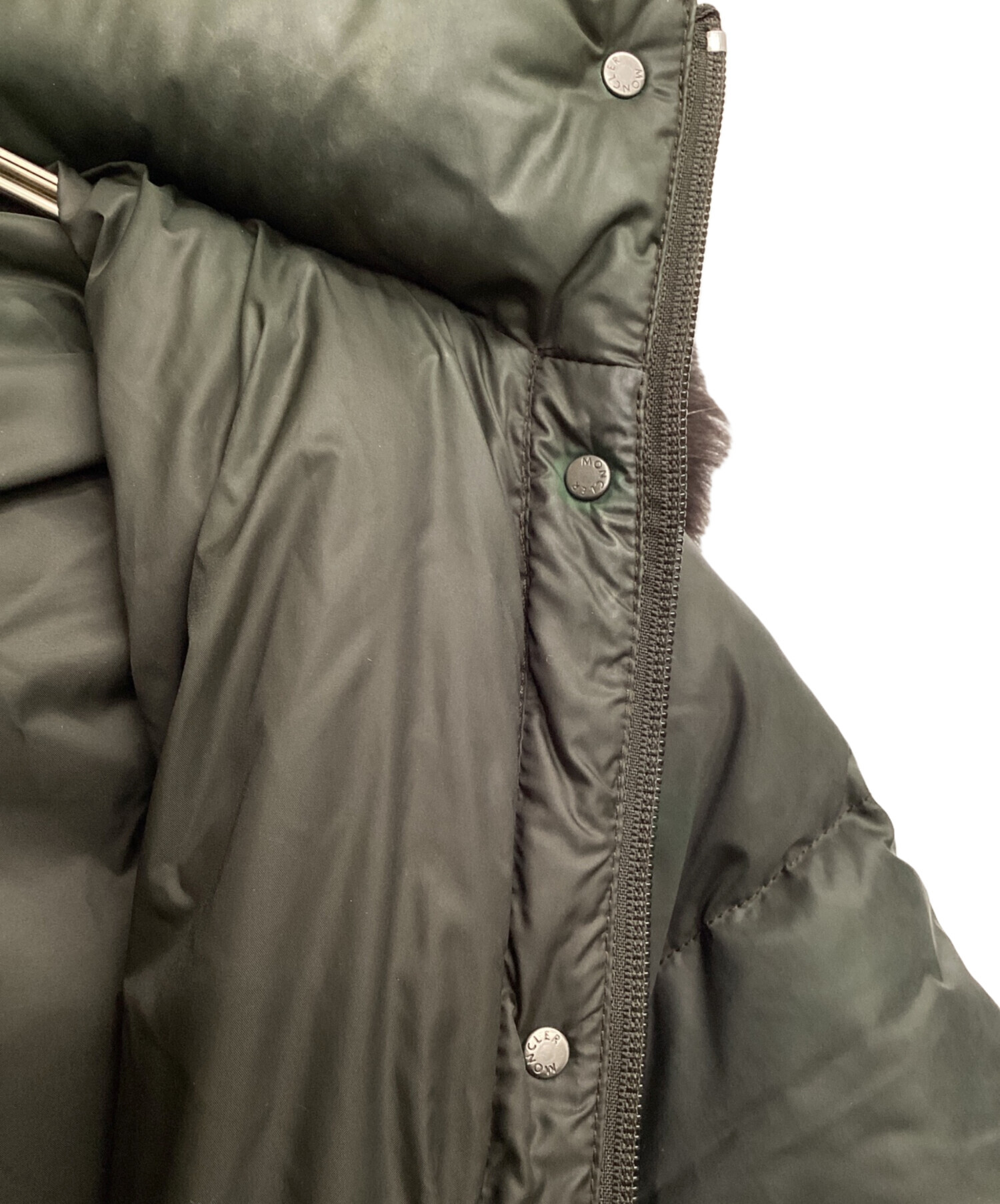 中古・古着通販】MONCLER (モンクレール) ダウンコート オリーブ