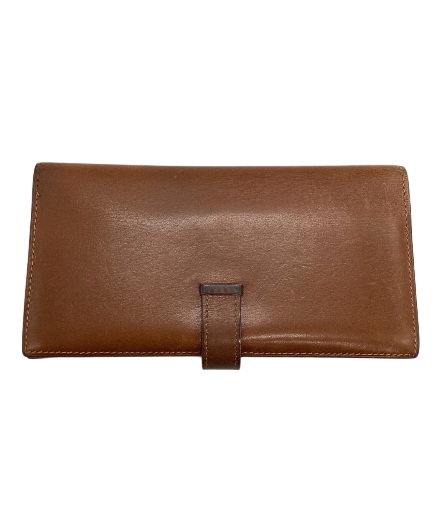 ゆう　HERMES 長財布 二つ折り ベアン ヴィンテージ 中古・古着通販】HERMES (エルメス) 2つ折り財布 ベアンクラシック
