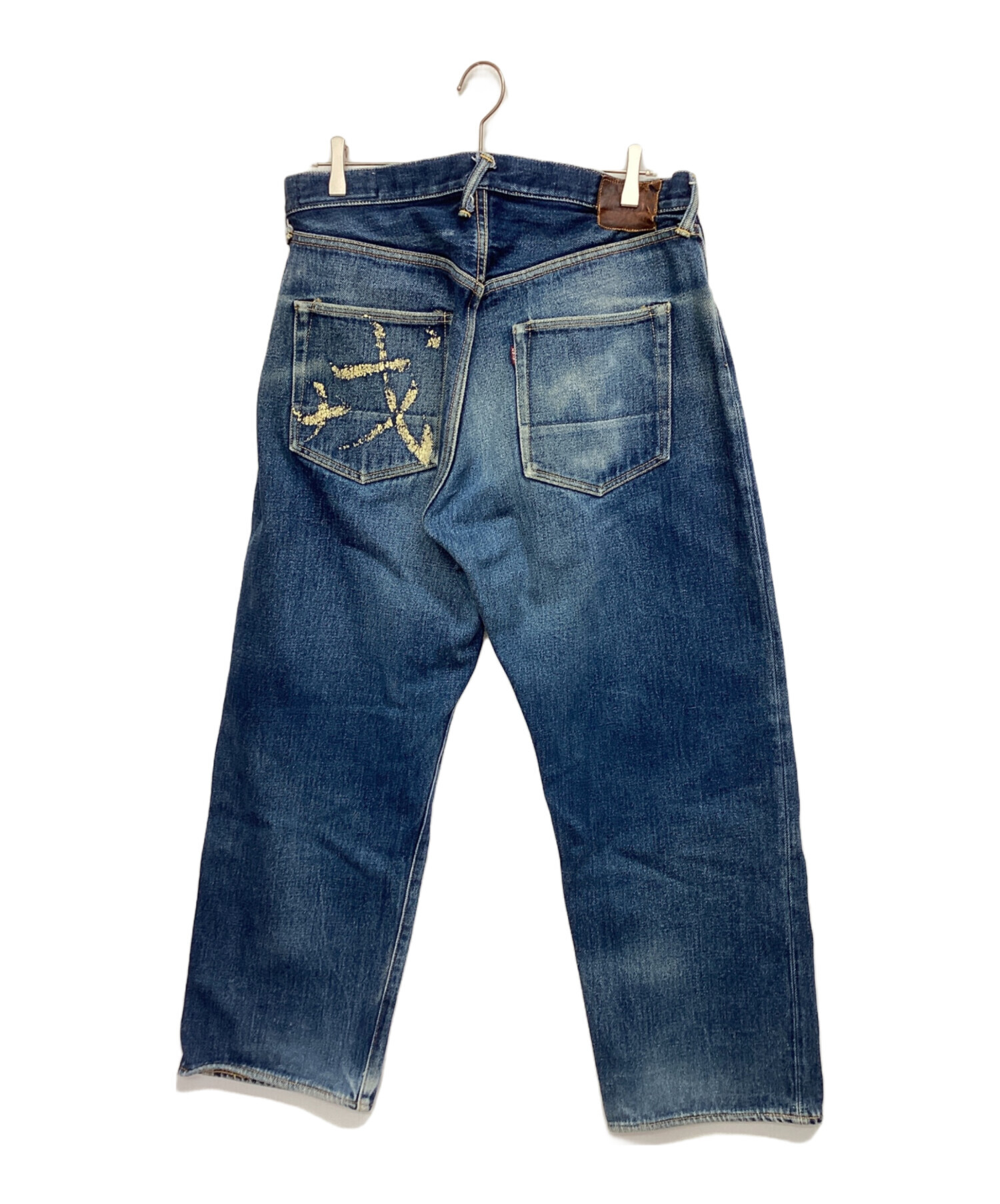中古・古着通販】EVISU (エヴィス) デニムパンツ ネイビー サイズ:W38