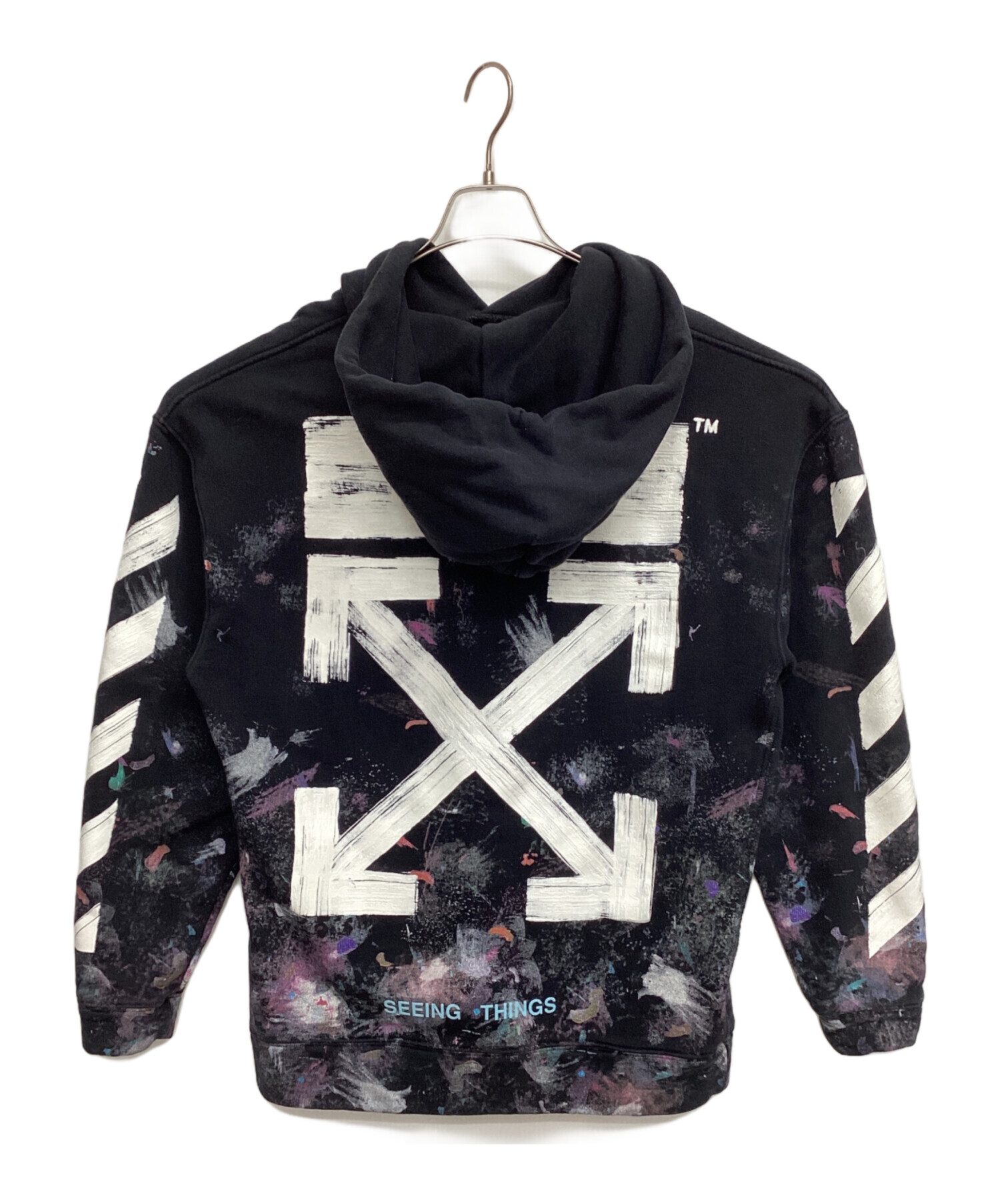 中古・古着通販】OFFWHITE (オフホワイト) プルオーバーパーカー Diag