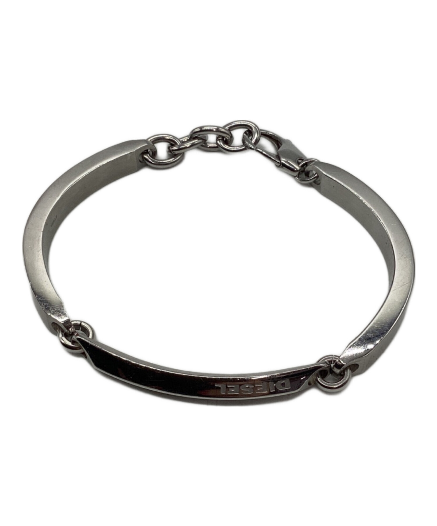 中古・古着通販】DIESEL (ディーゼル) ブレスレット シルバー