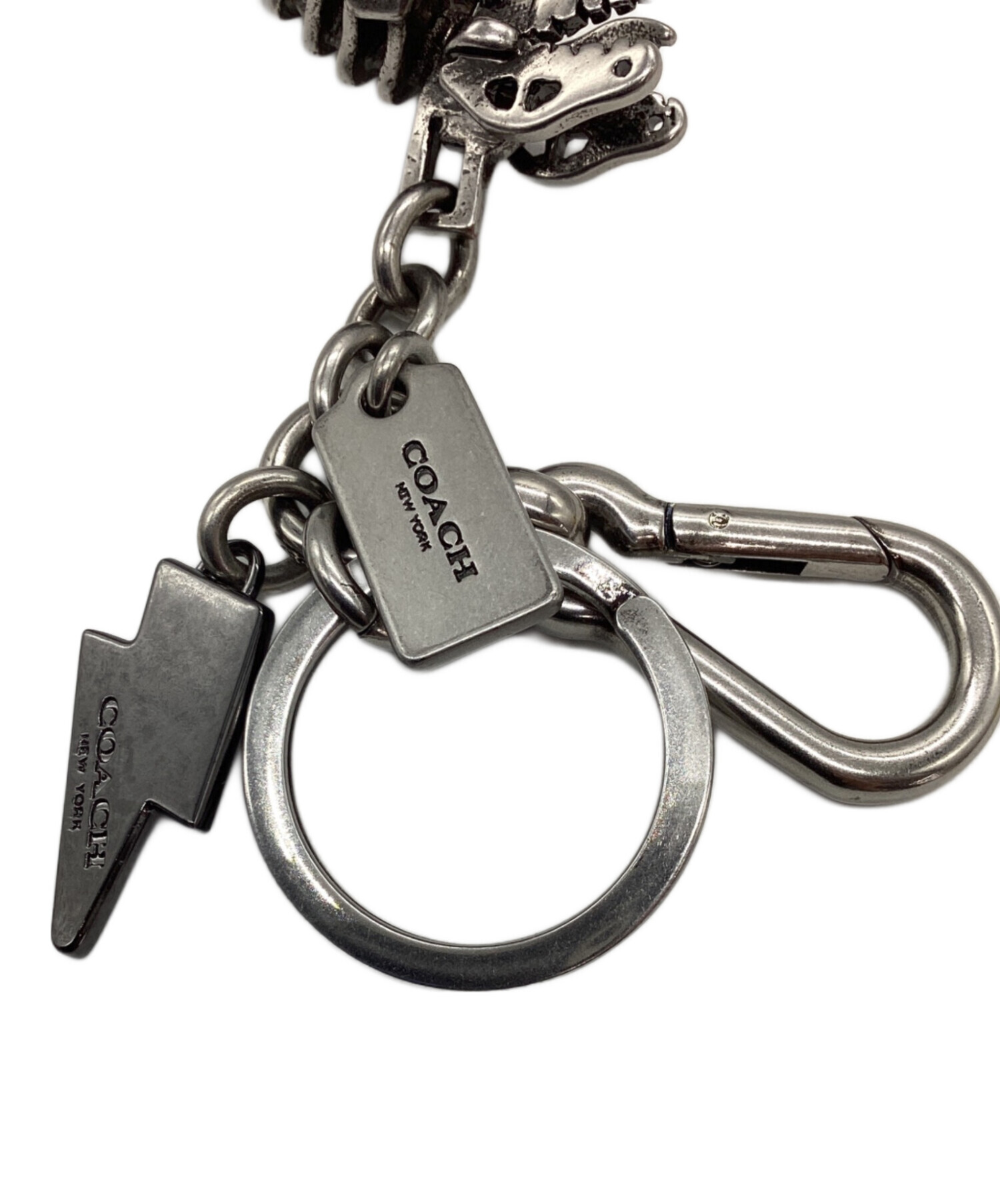 中古・古着通販】COACH (コーチ) キーリング スケルトンレキシー