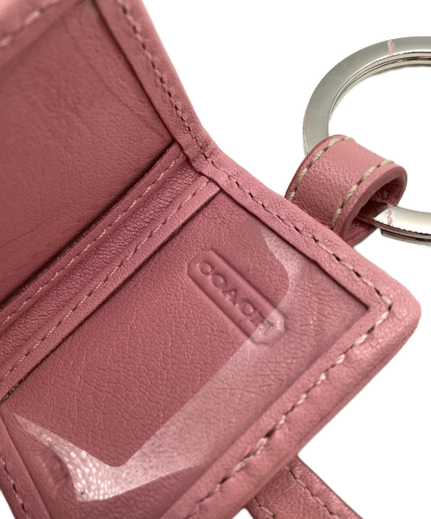 中古・古着通販】COACH (コーチ) ブック型キーリング シグネチャー