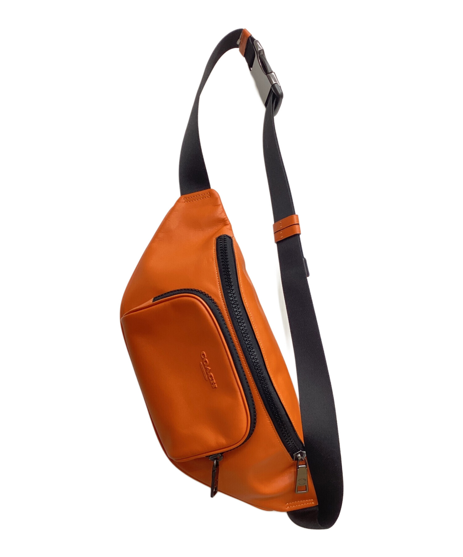 中古・古着通販】COACH (コーチ) ウエストバッグ レーサー ベルト