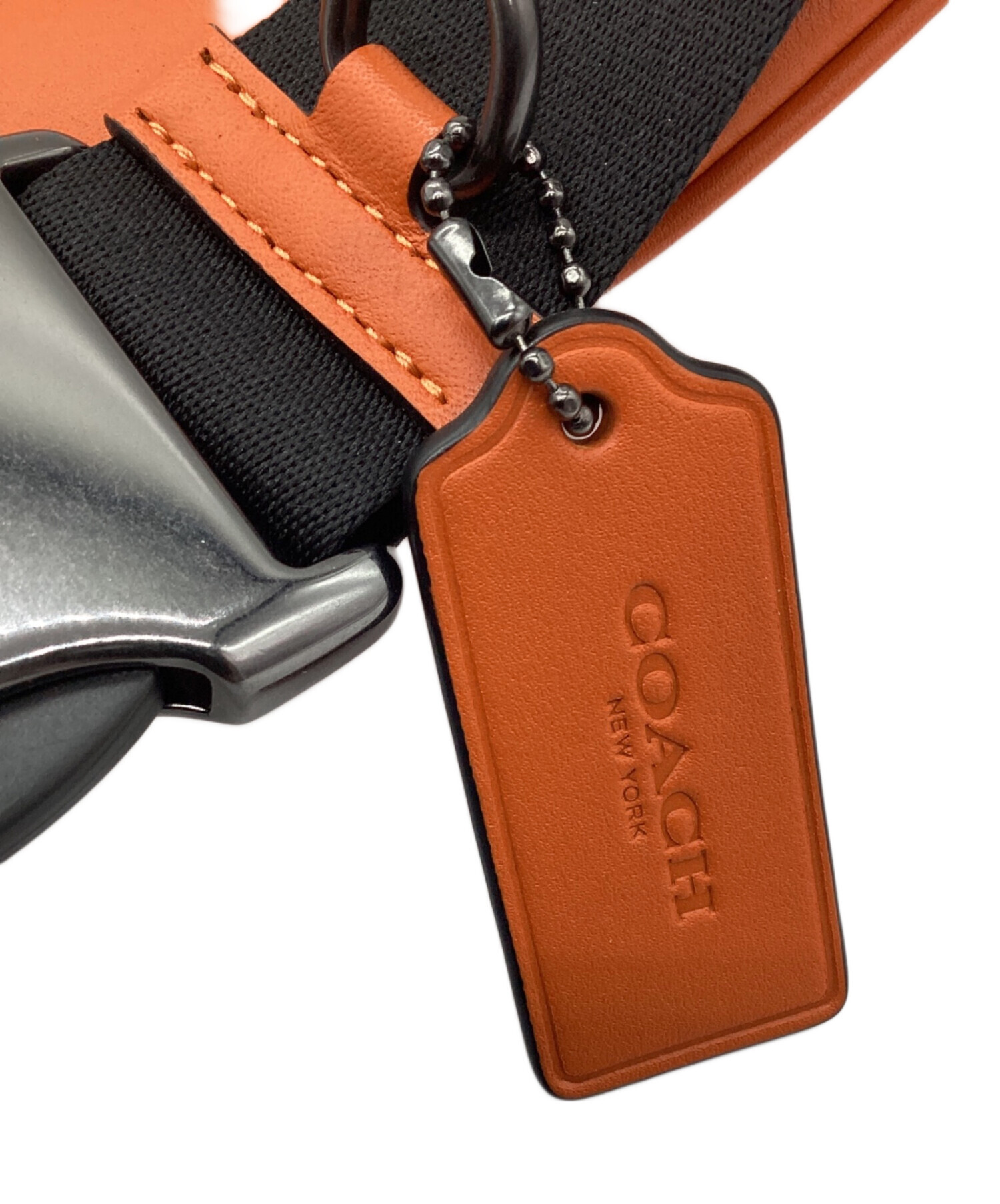 中古・古着通販】COACH (コーチ) ウエストバッグ レーサー ベルト