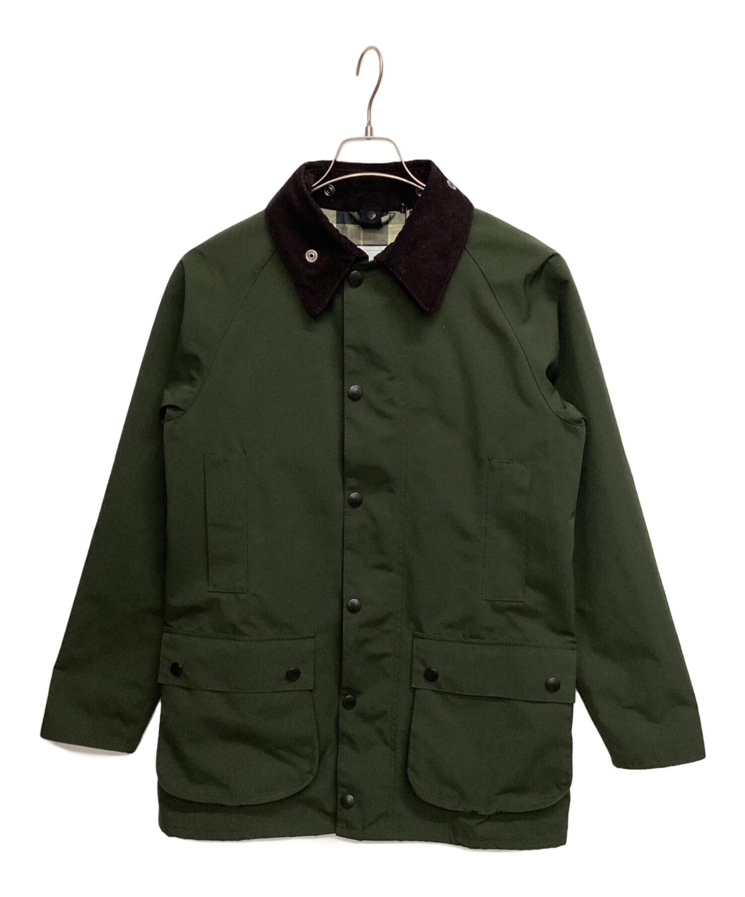 Barbour ノンオイルジャケット 中古・古着通販】Barbour (バブアー) ノンオイルジャケット グリーン