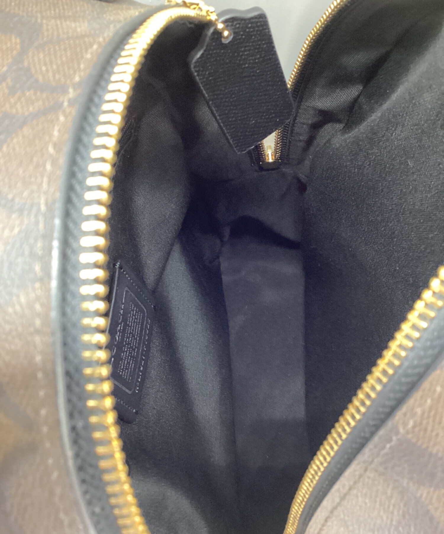 中古・古着通販】COACH (コーチ) リュック ブラウン×ブラック