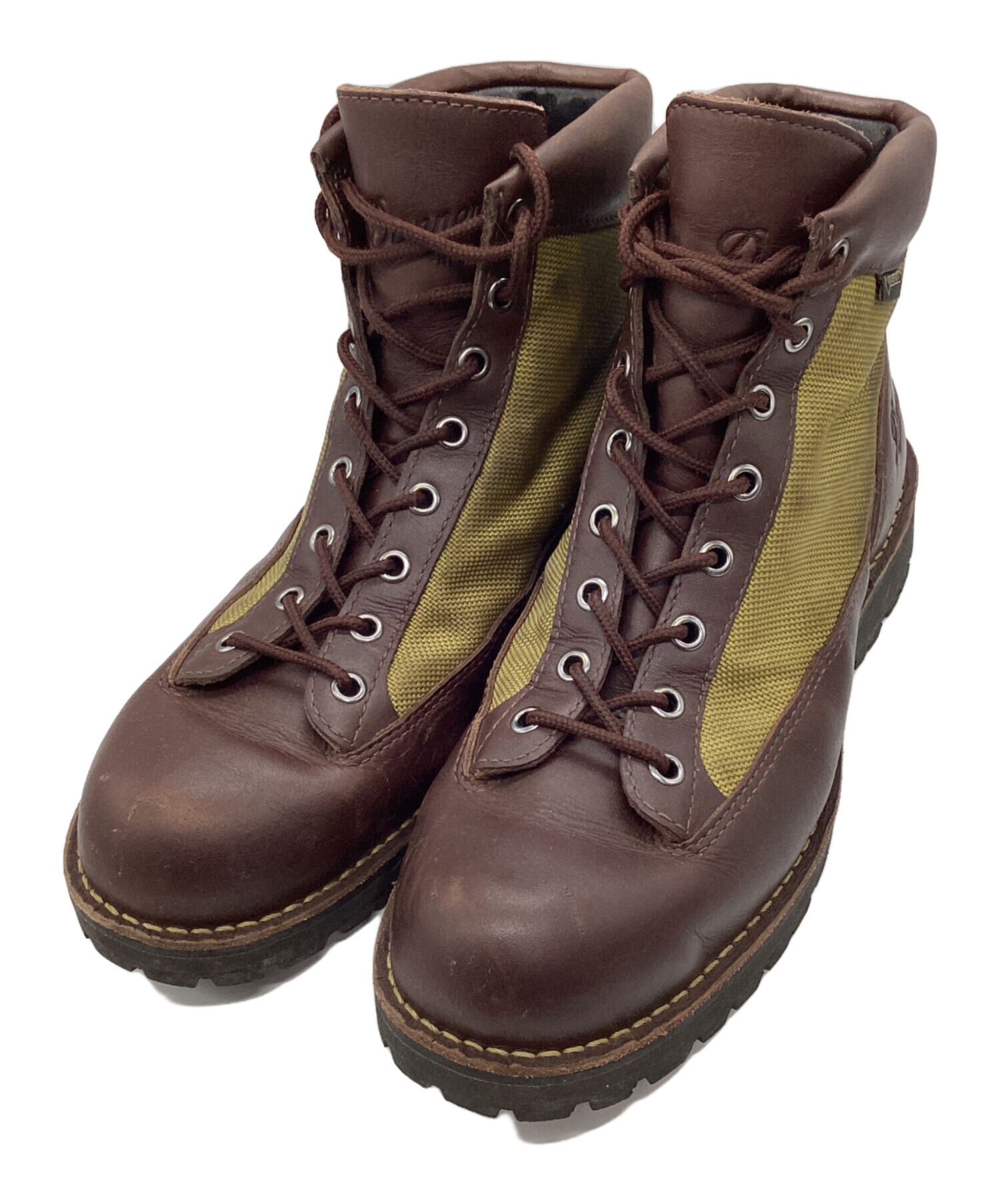 中古・古着通販】Danner (ダナー) フィールドブーツ ブラウン×グリーン 