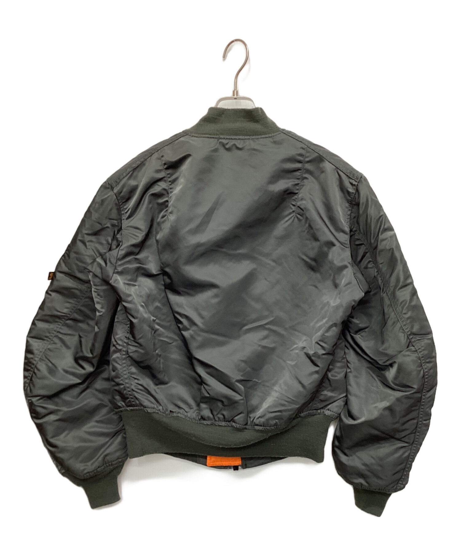 中古・古着通販】ALPHA (アルファ) MA-1ジャケット USA製 グリーン