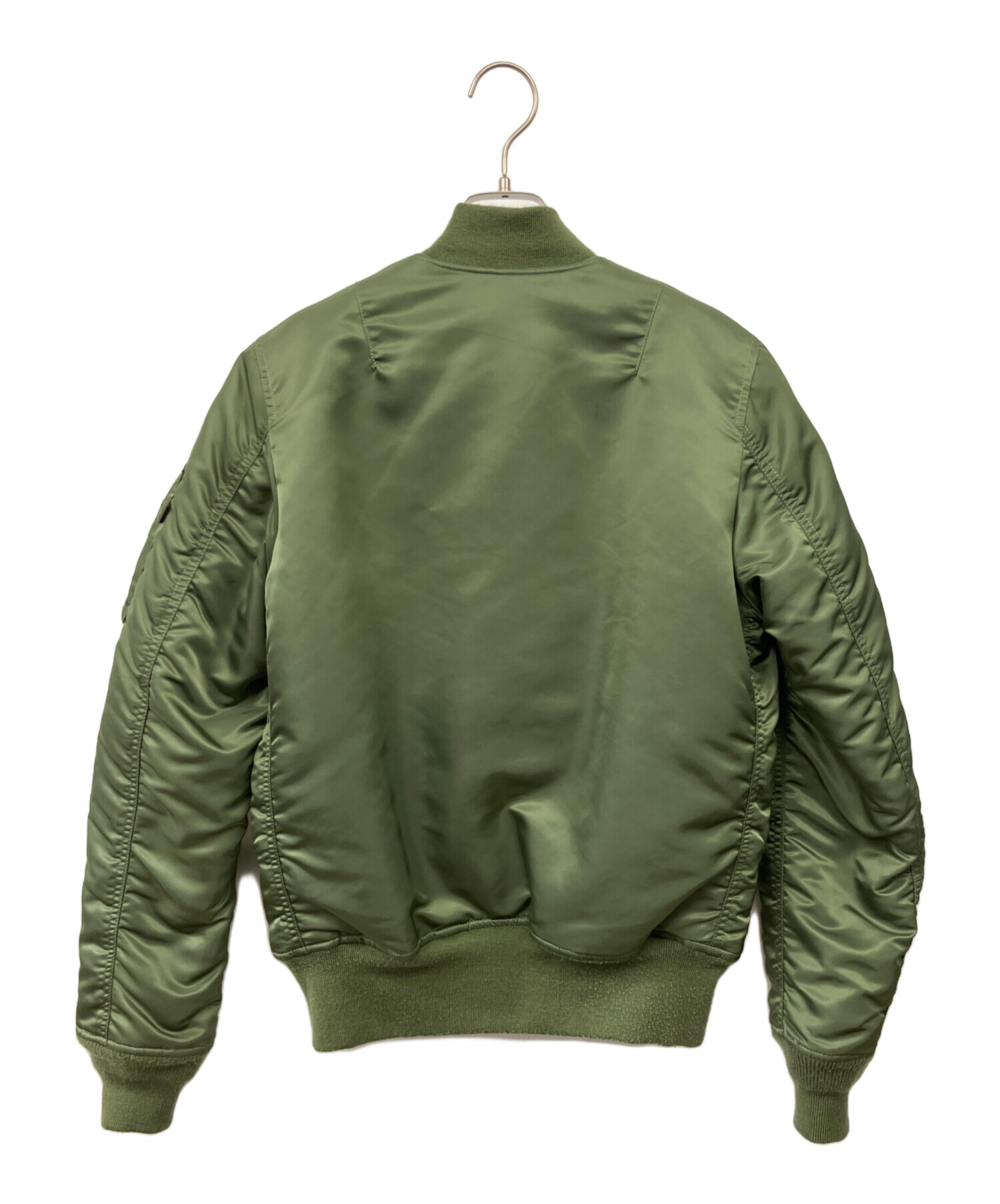 中古・古着通販】ALPHA (アルファ) MA-1ジャケット オリーブ サイズ:S