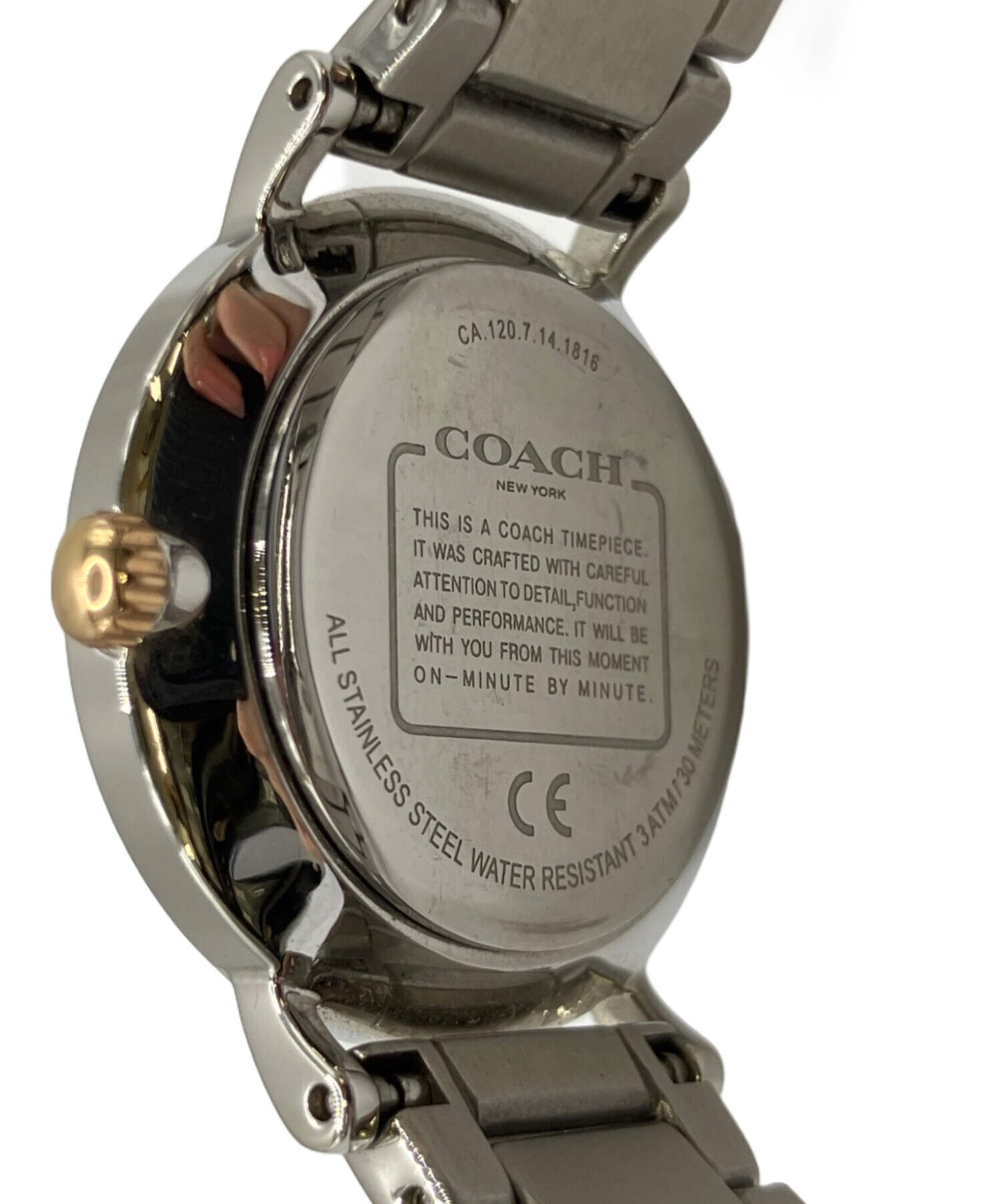 中古・古着通販】COACH (コーチ) 腕時計 ホワイト｜ブランド・古着通販
