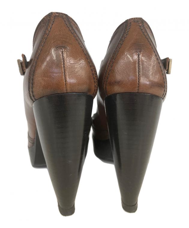 中古・古着通販】FENDI (フェンディ) ハイヒールパンプス ブラウン