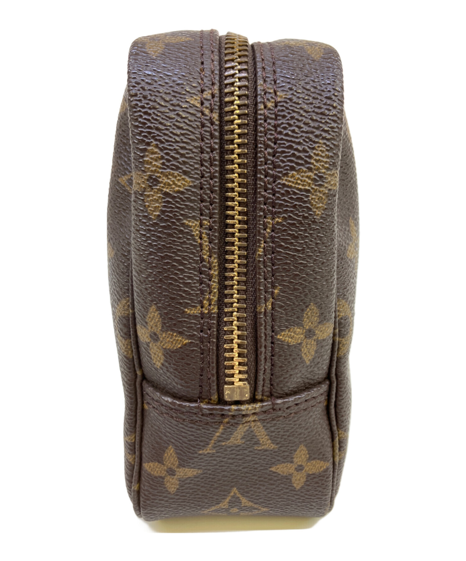 Louis Vuitton ブラウン ポーチ 中古・古着通販】LOUIS VUITTON (ルイ ヴィトン) コスメポーチ