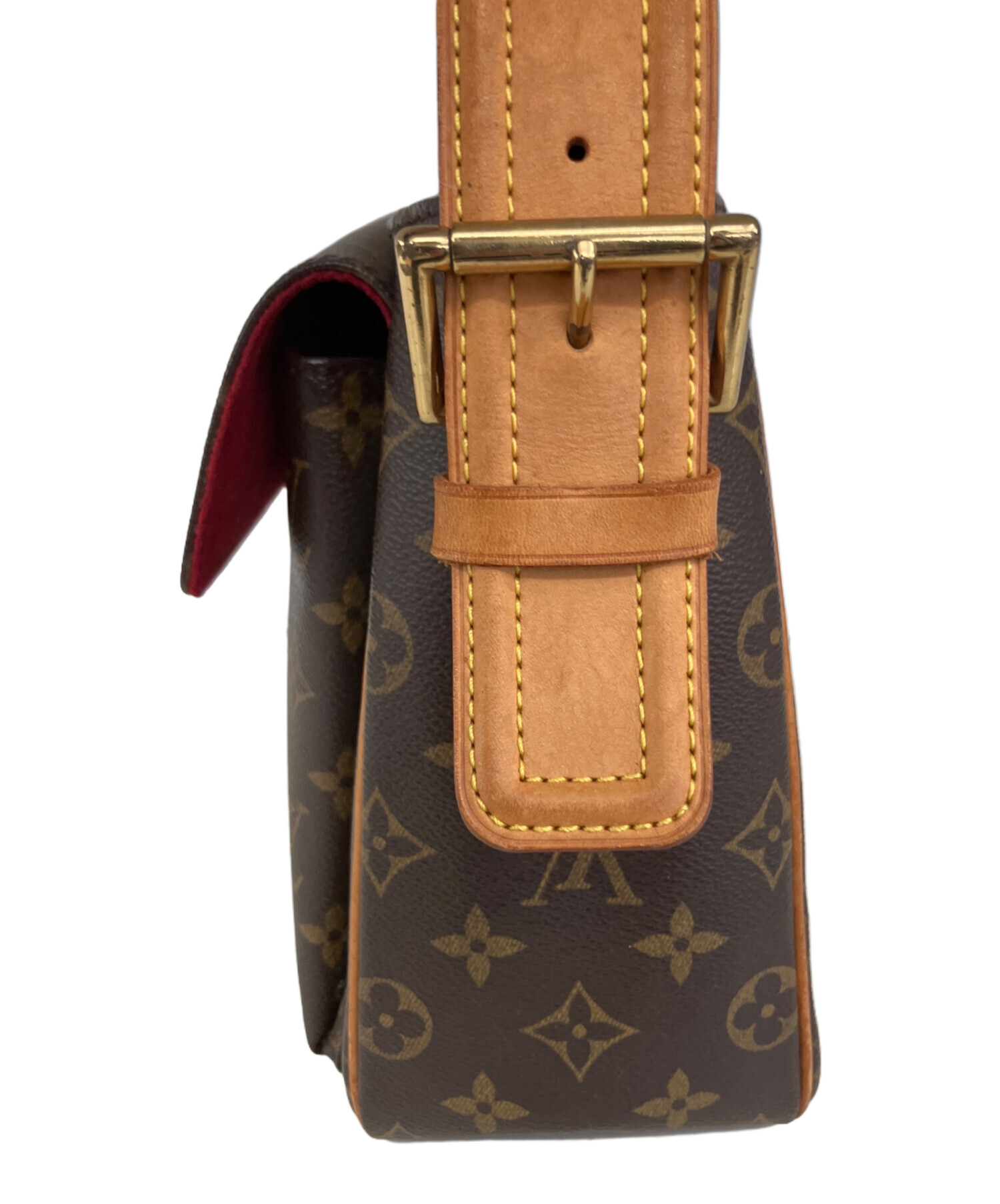 LOUIS VUITTON ルイヴィトン ショルダーバッグ  茶 【古着】【中古】【送料無料】 中古・古着通販】LOUIS VUITTON (ルイ ヴィトン) ショルダーバッグ