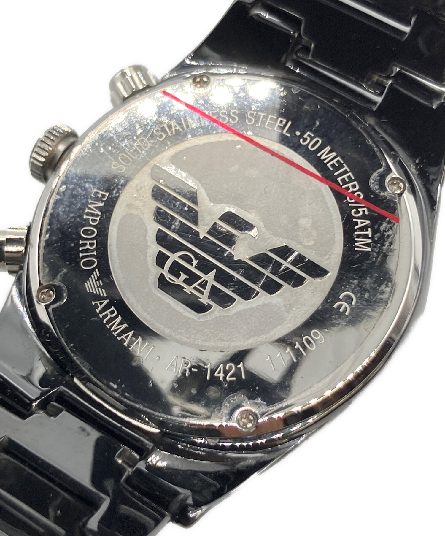 中古・古着通販】EMPORIO ARMANI (エンポリオ アルマーニ) 腕時計
