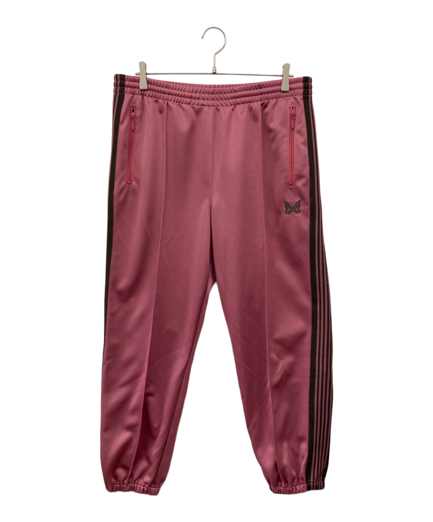 【未使用タグ付き】 ニードルス Needles ジャージ下 ピンク Sサイズ 中古・古着通販】Needles (ニードルズ) Zipped Track Pant ピンク