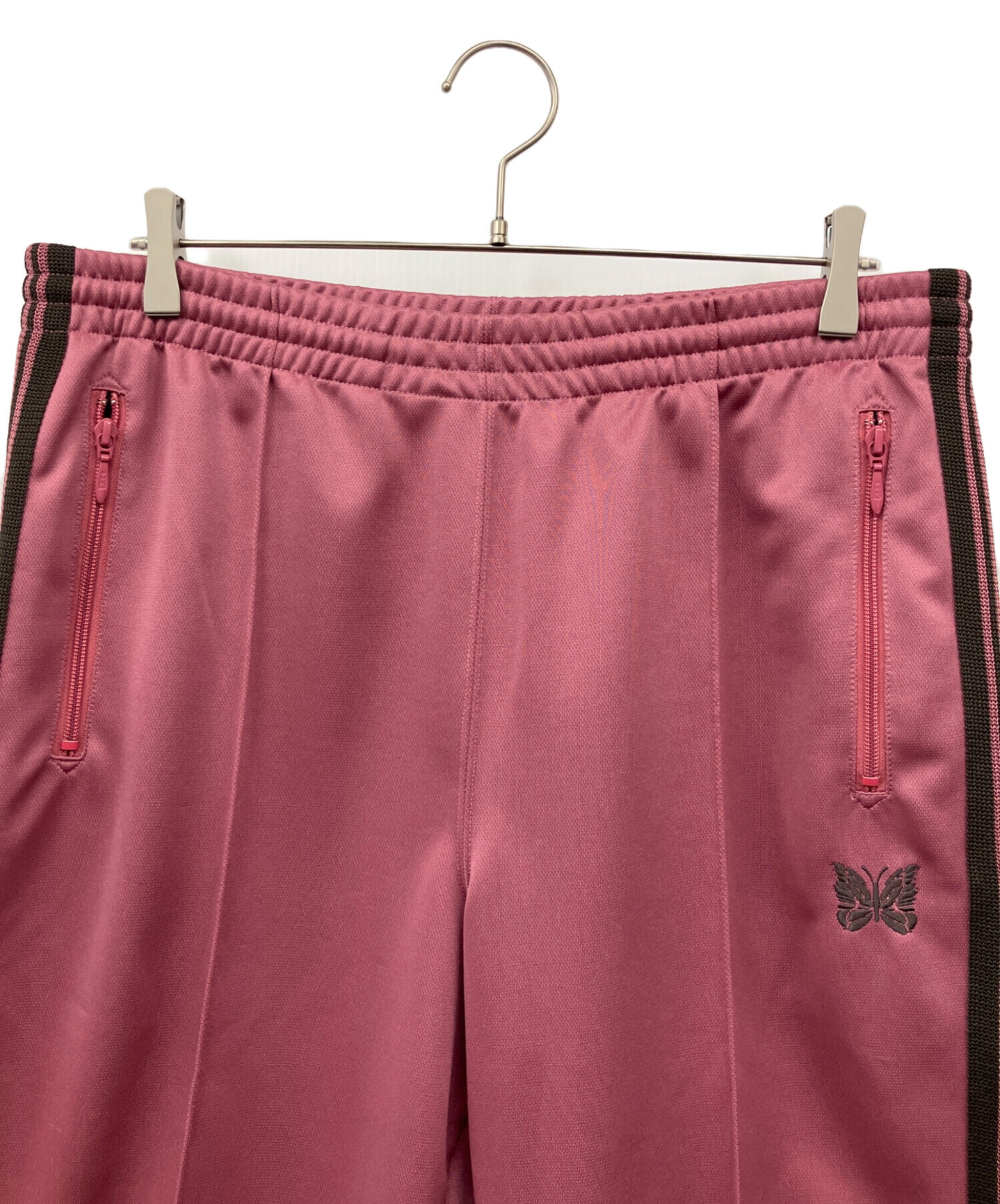中古・古着通販】Needles (ニードルズ) Zipped Track Pant ピンク