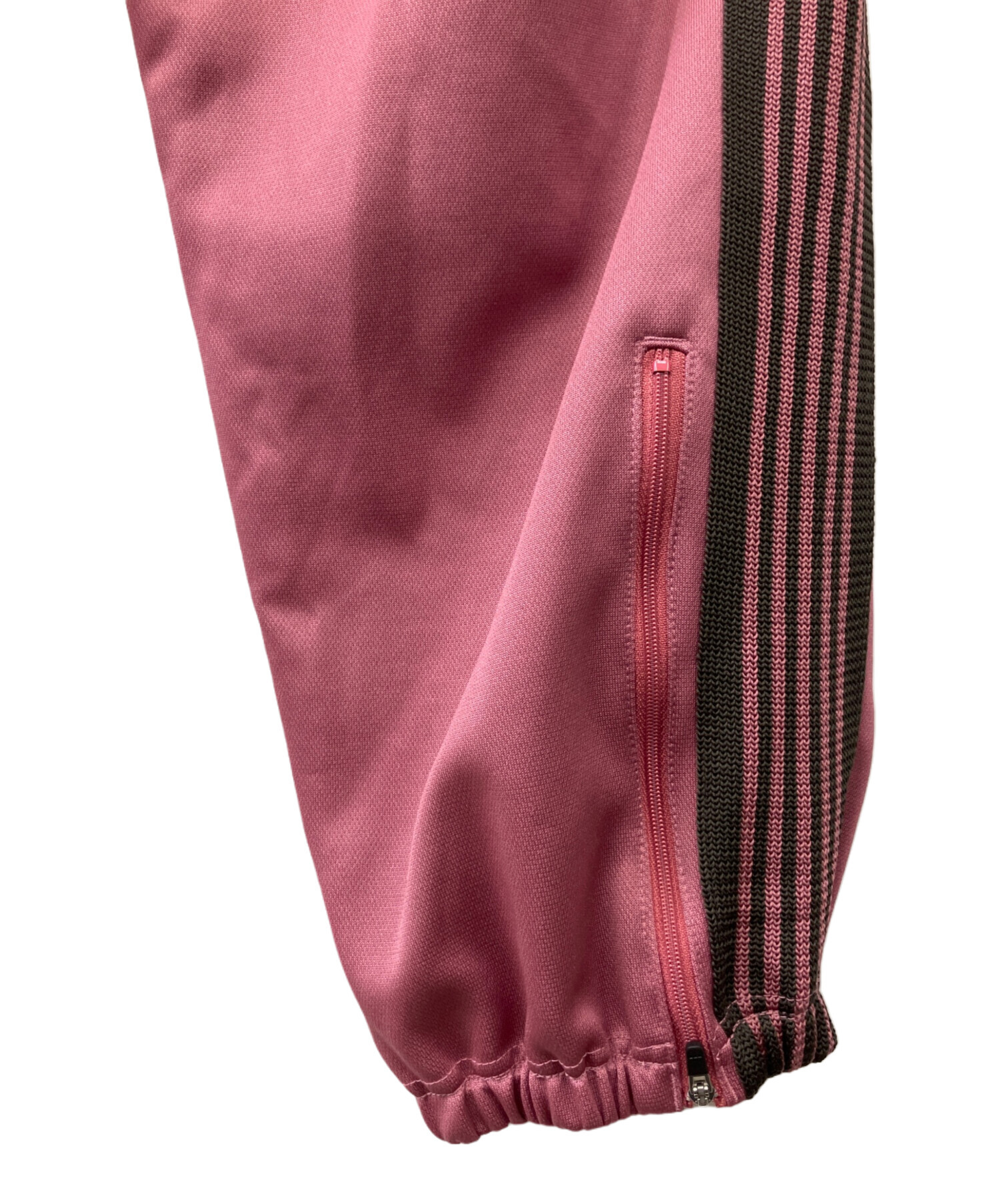 中古・古着通販】Needles (ニードルズ) Zipped Track Pant ピンク