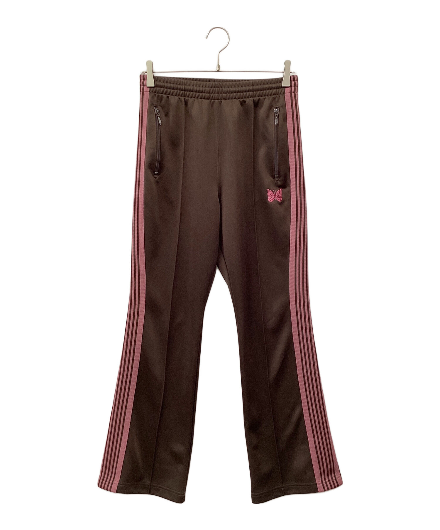 【正規品】　Needles ベロア　グレーピンクパンツ　xs 正規品】 Needles ベロア グレーピンクパンツ xs 【公式通販】