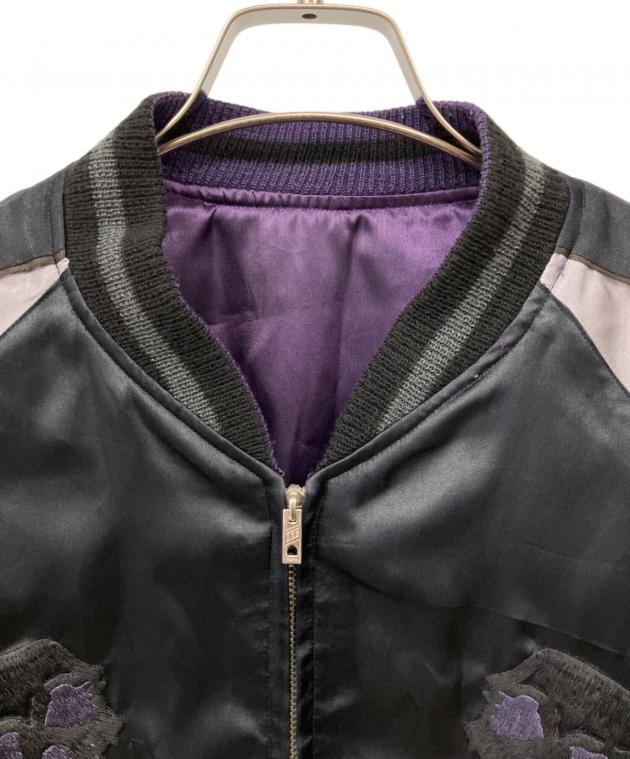 中古・古着通販】BEAMS (ビームス) リバーシブルスカジャン ブラック