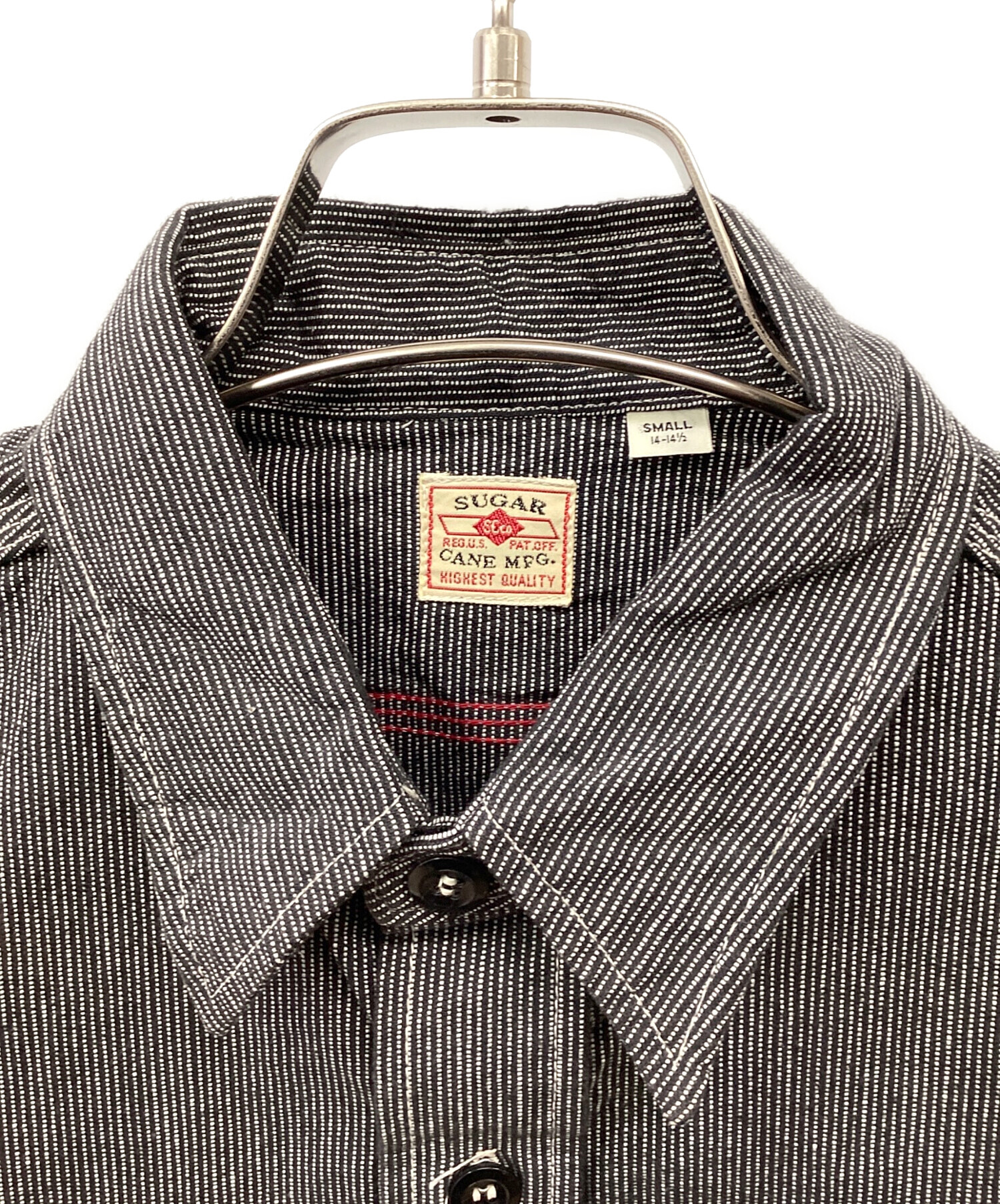 中古・古着通販】SUGAR CANE (シュガーケーン) ヒッコリーワークシャツ