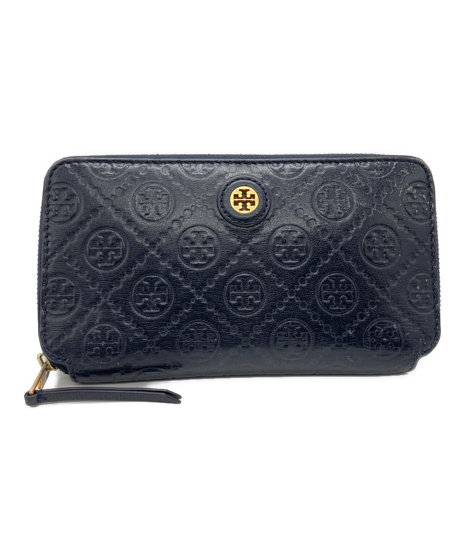 中古・古着通販】TORY BURCH (トリーバーチ) 長財布 ネイビー