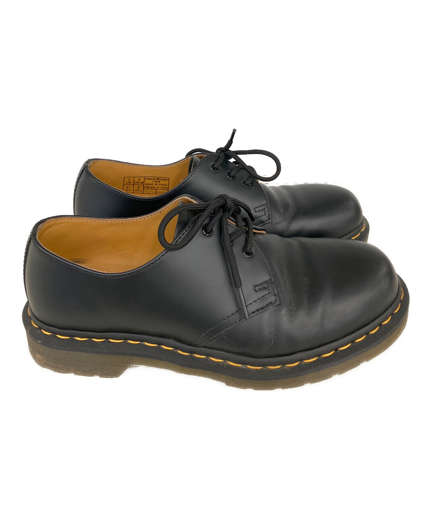 Dr.Martens　8ホール　US8 中古・古着通販】Dr.Martens (ドクターマーチン) 3ホールシューズ