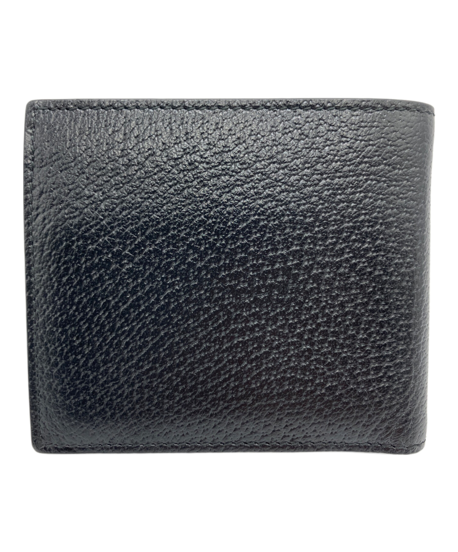 中古・古着通販】GUCCI (グッチ) 2つ折り財布 ブラック｜ブランド 