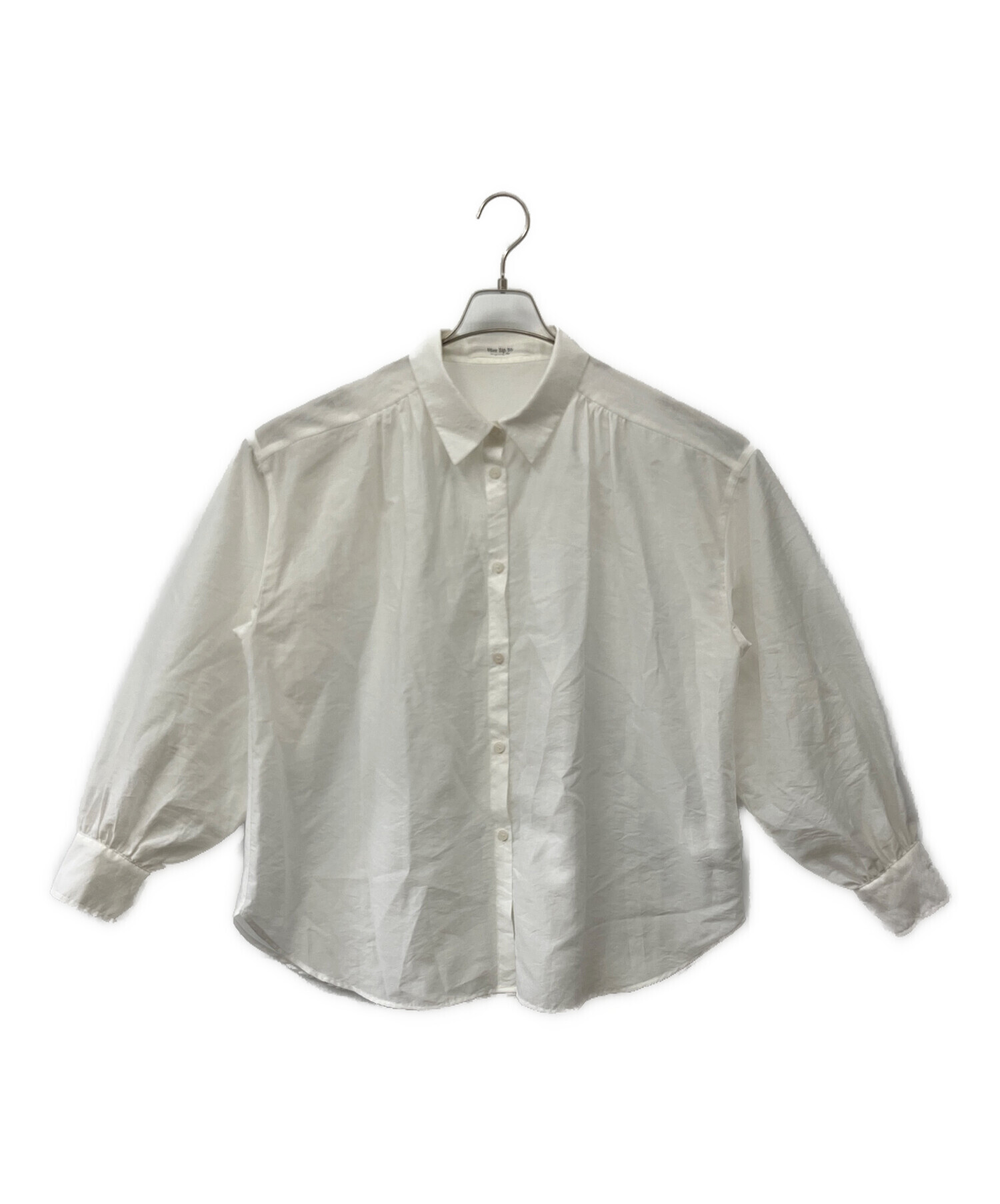中古・古着通販】HER LIP TO (ハーリップトゥ) 長袖ブラウス ホワイト 
