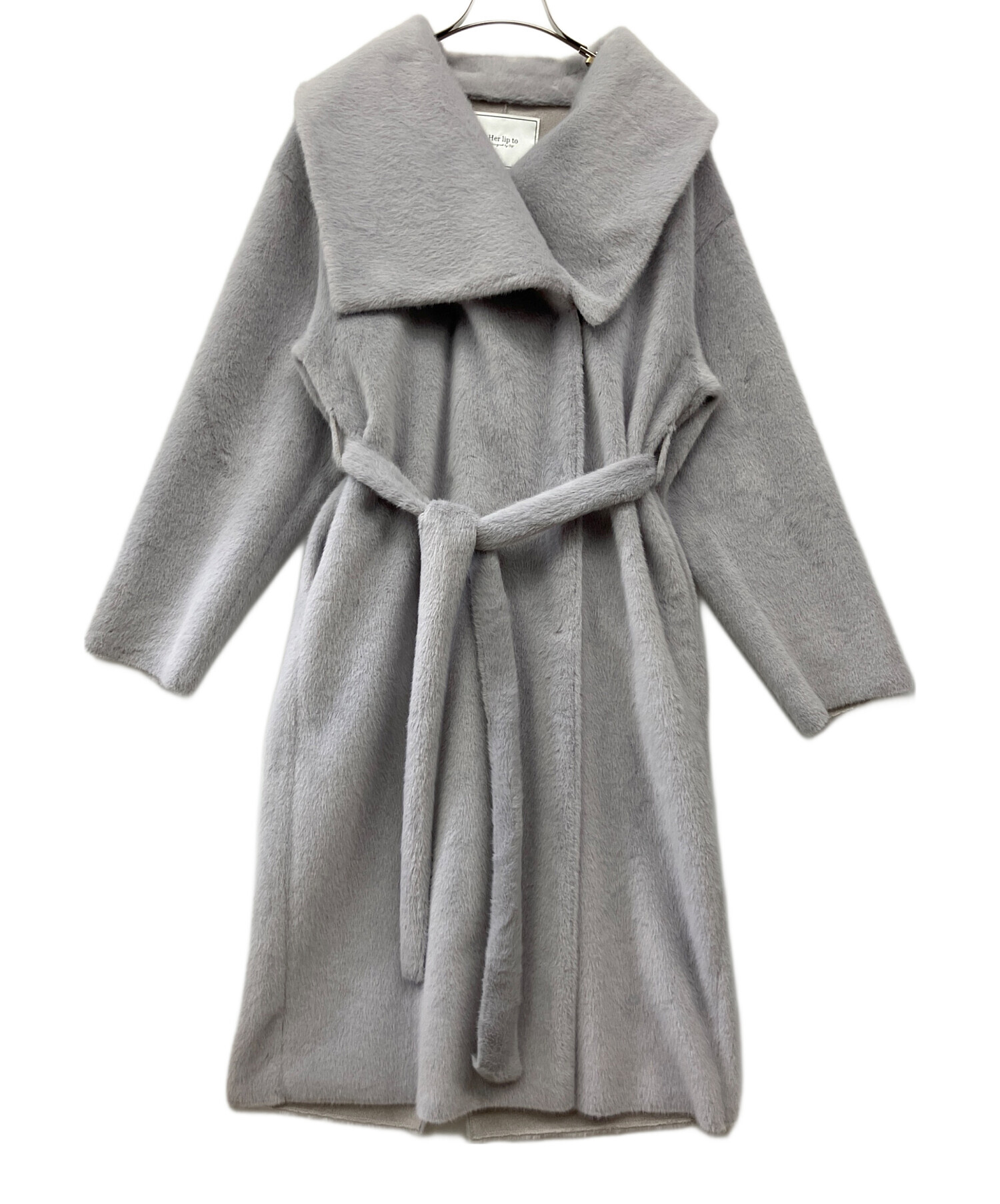 Herlipto ハーリップトゥ grace wrap coat ベージュM ハーリップトゥ