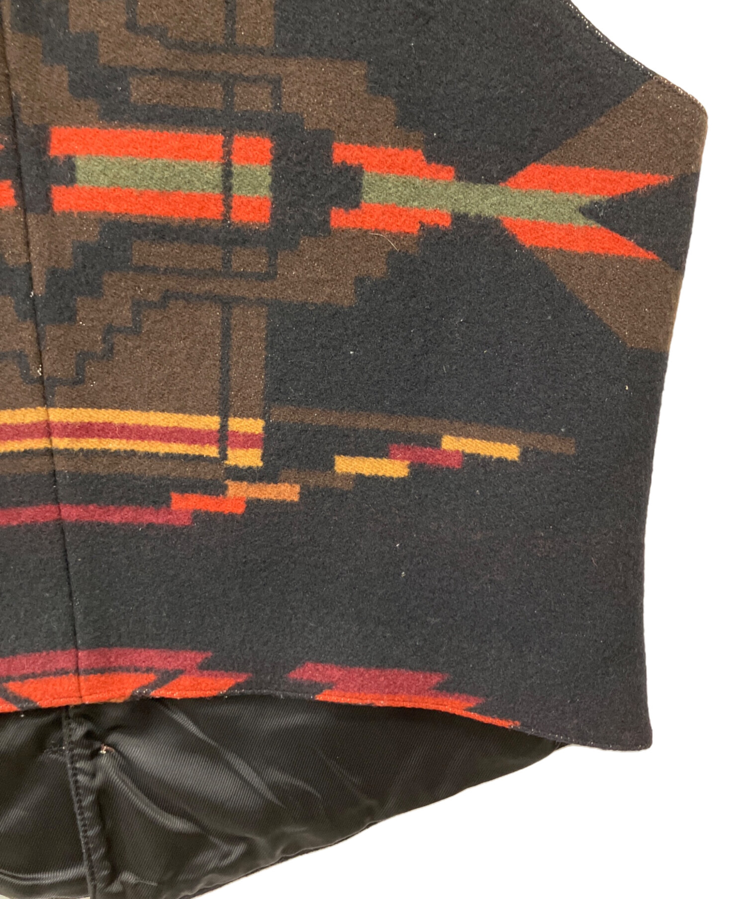 中古・古着通販】PENDLETON (ペンドルトン) ウールベスト ブラック