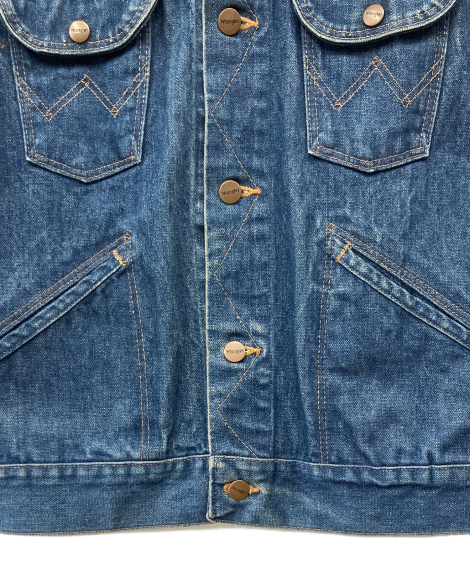 Wrangler デニムジャケット 38サイズ 中古・古着通販】Wrangler (ラングラー) デニムジャケット