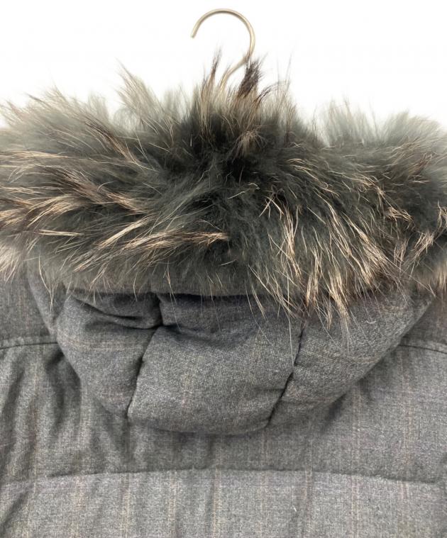 中古・古着通販】TATRAS (タトラス) ダウンコート グレー サイズ:2
