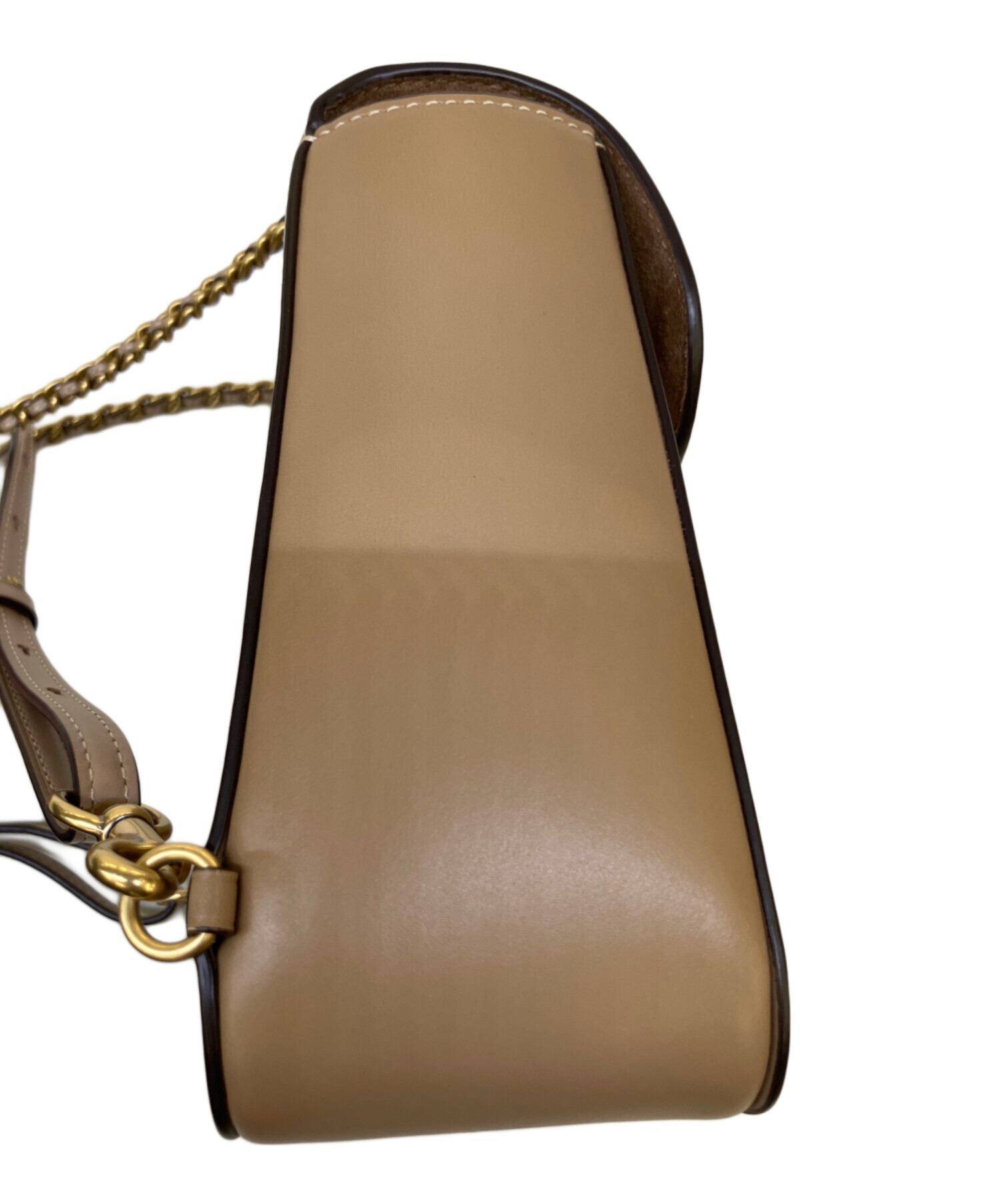 中古・古着通販】COACH (コーチ) ショルダーバッグ ベージュ｜ブランド