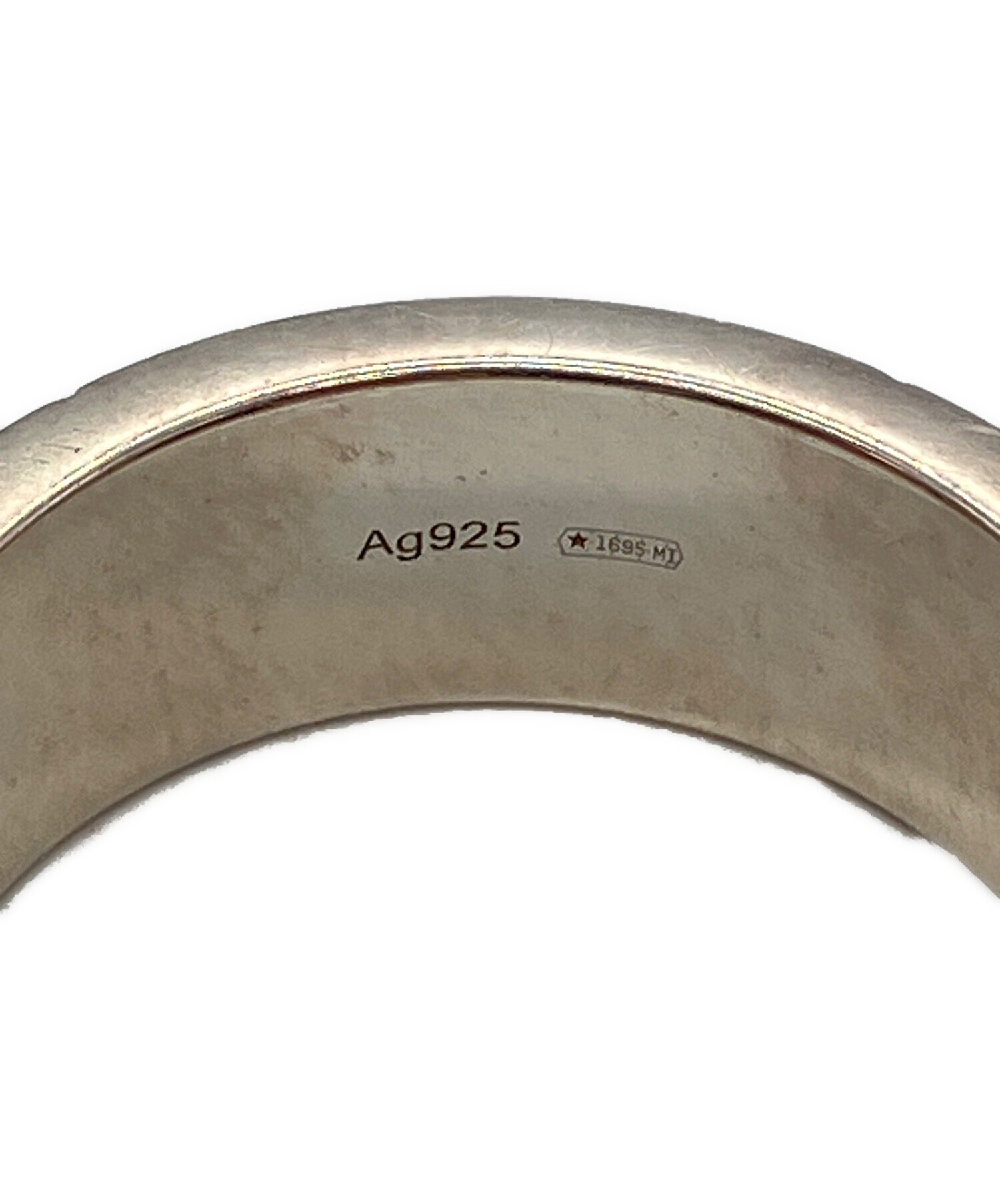 中古・古着通販】GUCCI (グッチ) シルバーリング シルバー サイズ:20号 