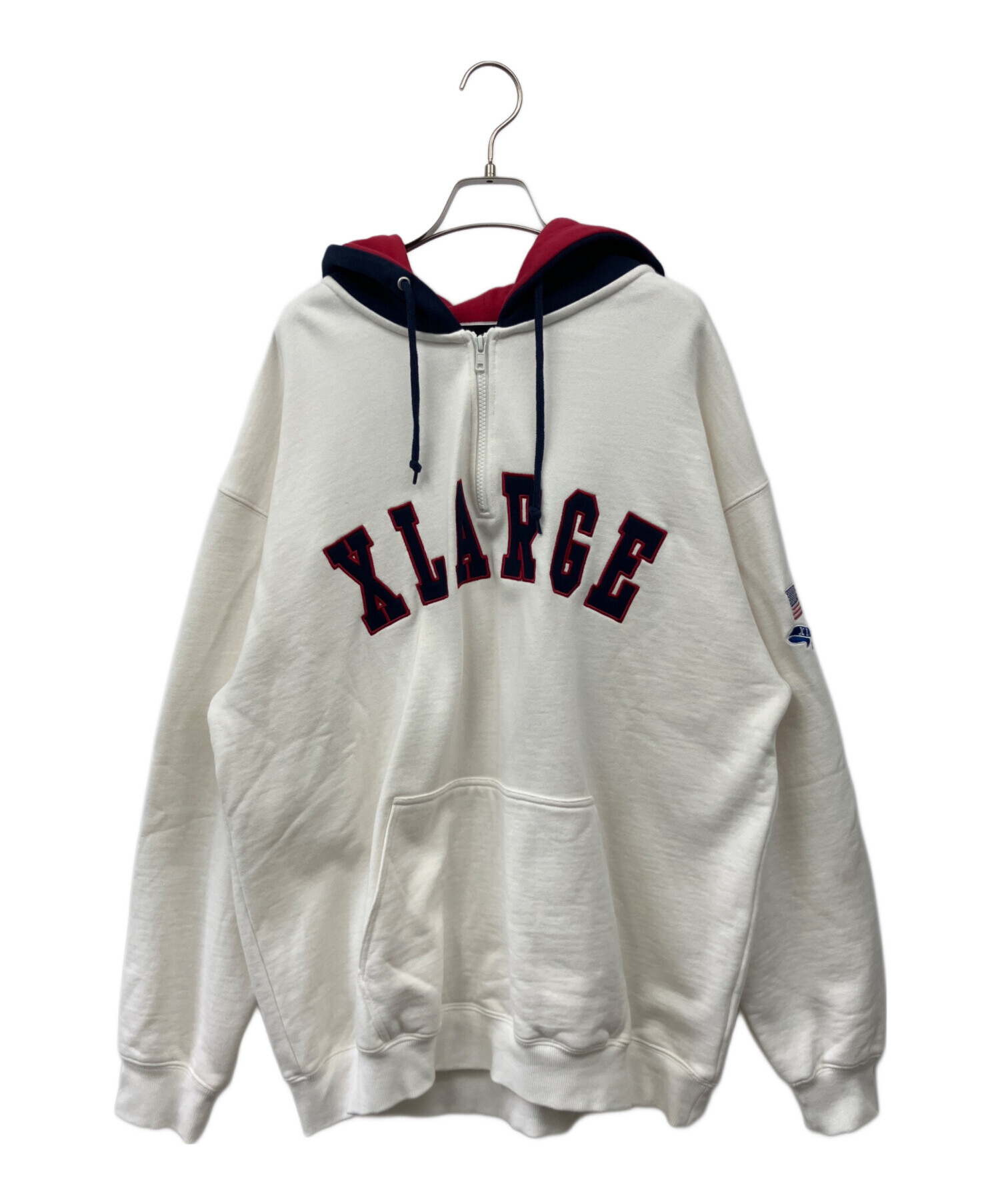 中古・古着通販】X-LARGE (エクストララージ) パーカー トリコロール