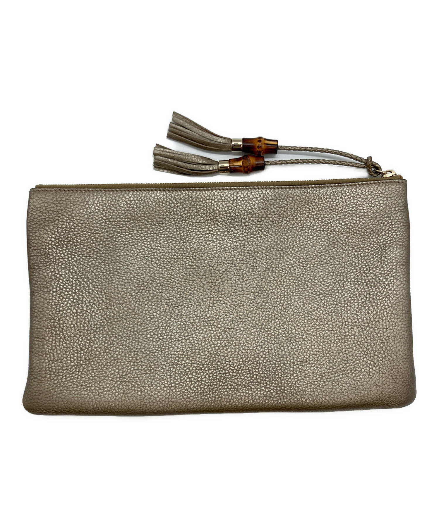 中古・古着通販】GUCCI (グッチ) クラッチバッグ シルバー｜ブランド