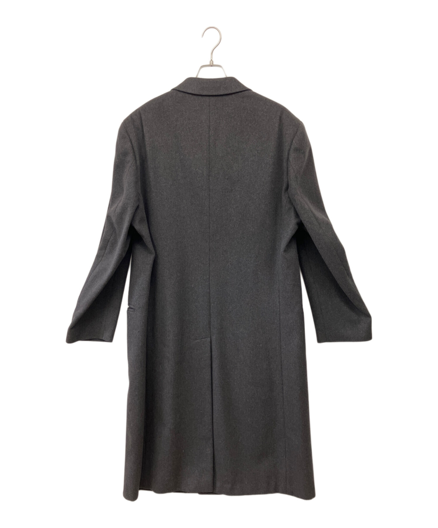 【美品】アルマーニ　コレツィオーニ　チェスターコート　グレー　Mサイズ 中古・古着通販】ARMANI COLLEZIONI (アルマーニ コレツィオーニ