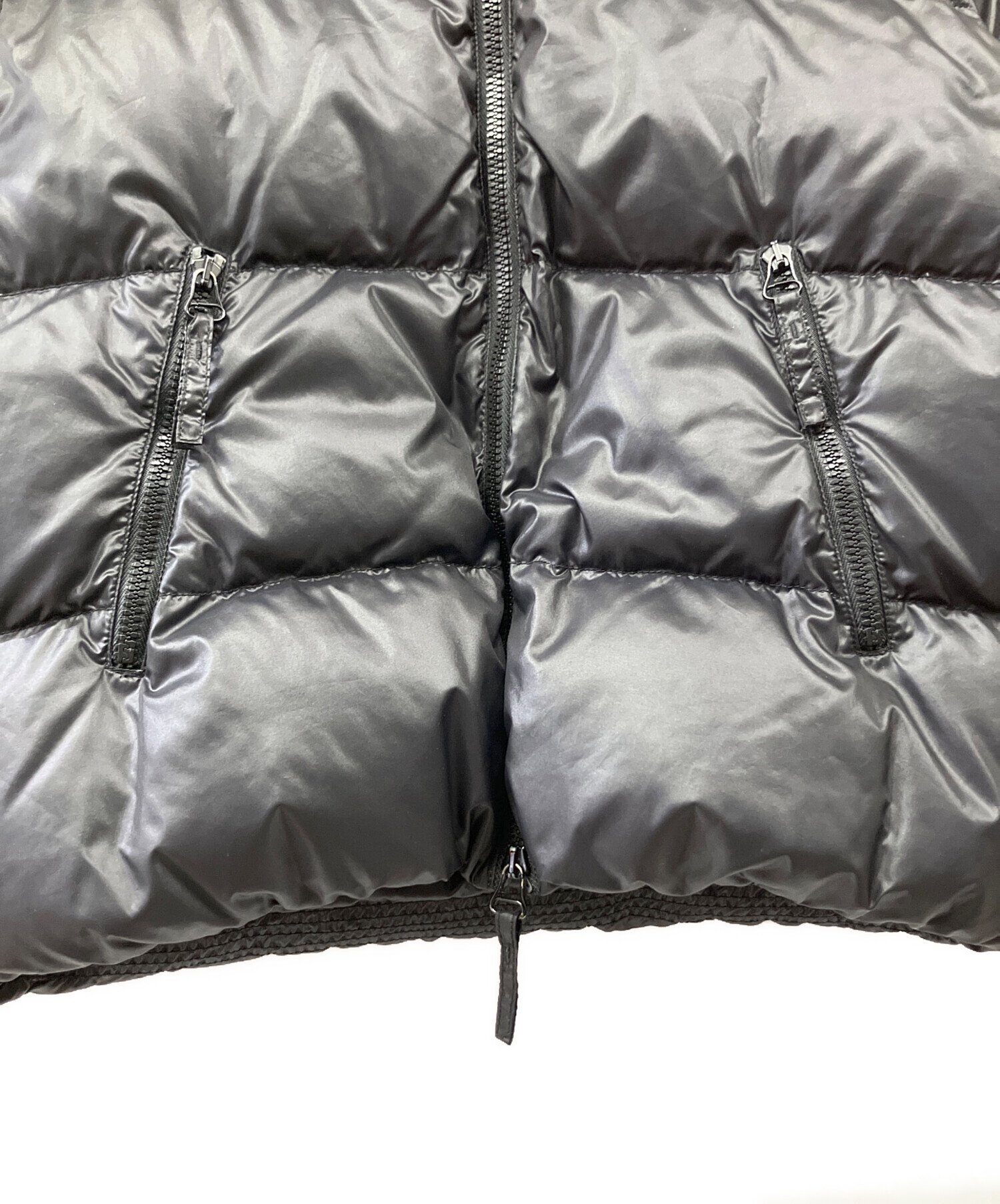 DUVETICA ダウンジャケット ブラック 46 中古・古着通販】DUVETICA (デュベティカ) ダウンジャケット ブラック