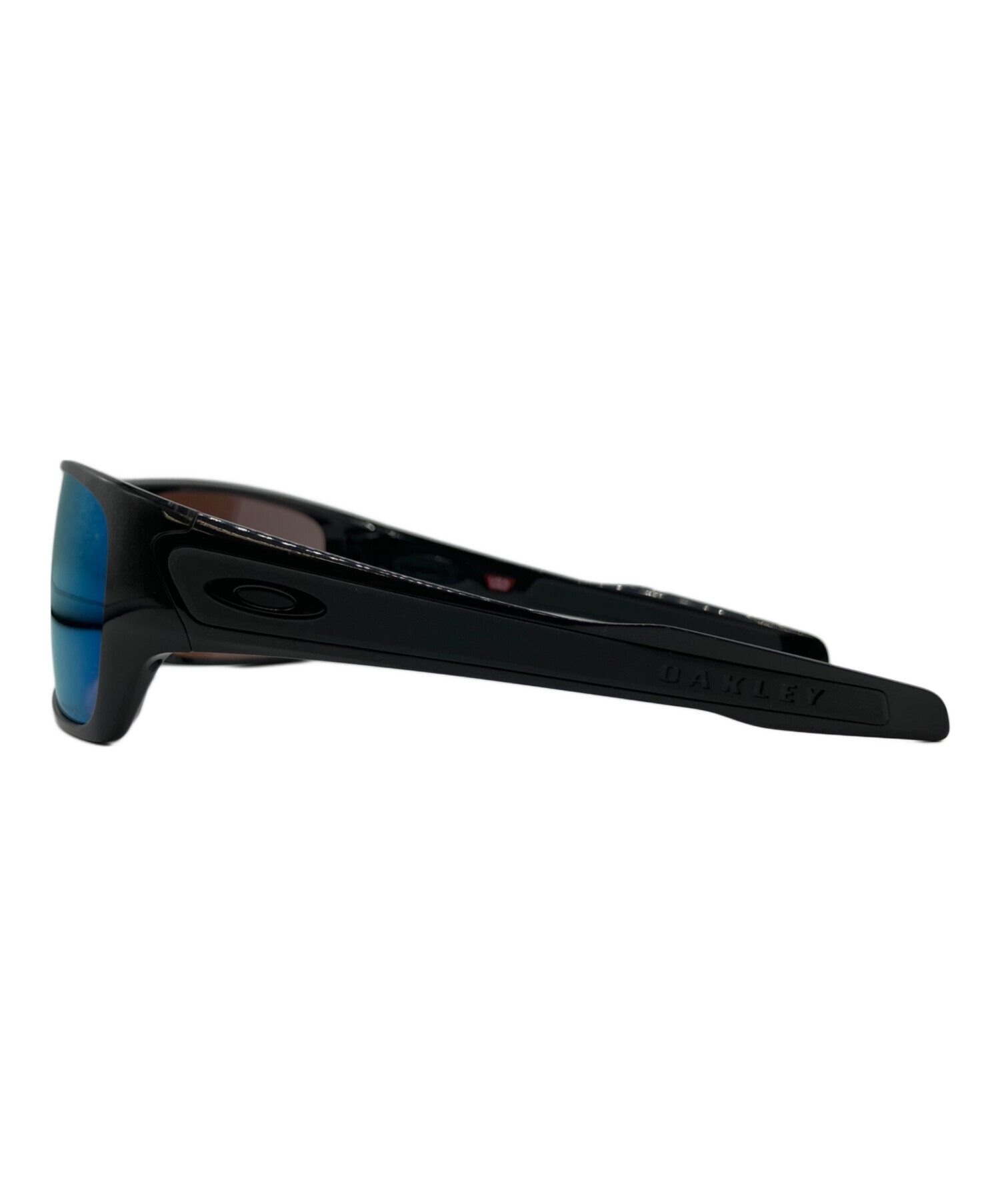 中古・古着通販】OAKLEY (オークリー) 偏光サングラス ブラック×ブルー