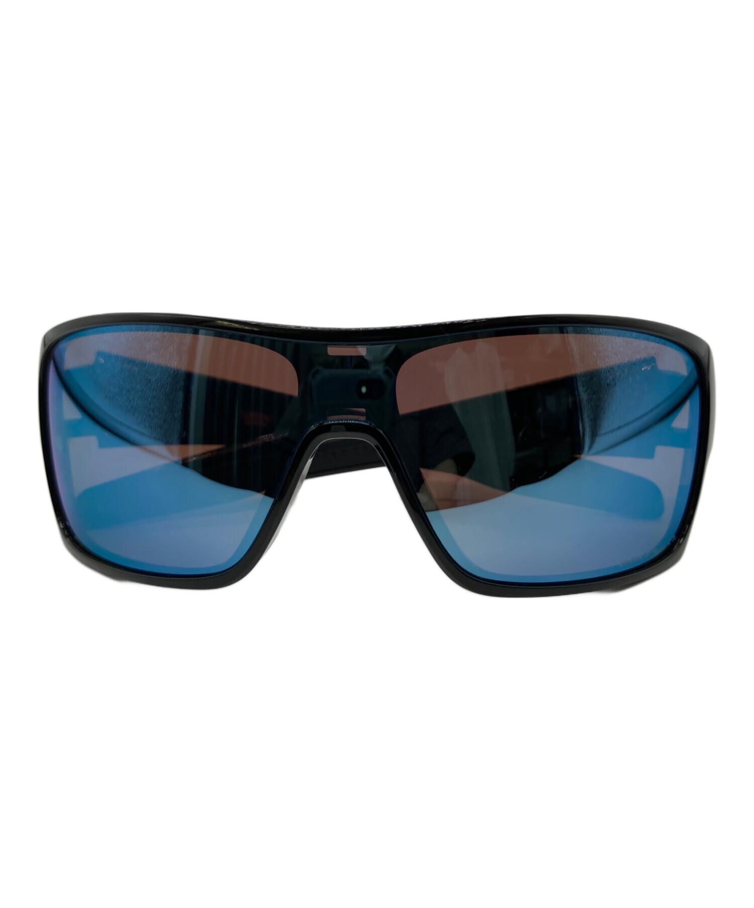 中古・古着通販】OAKLEY (オークリー) 偏光サングラス ブラック×ブルー