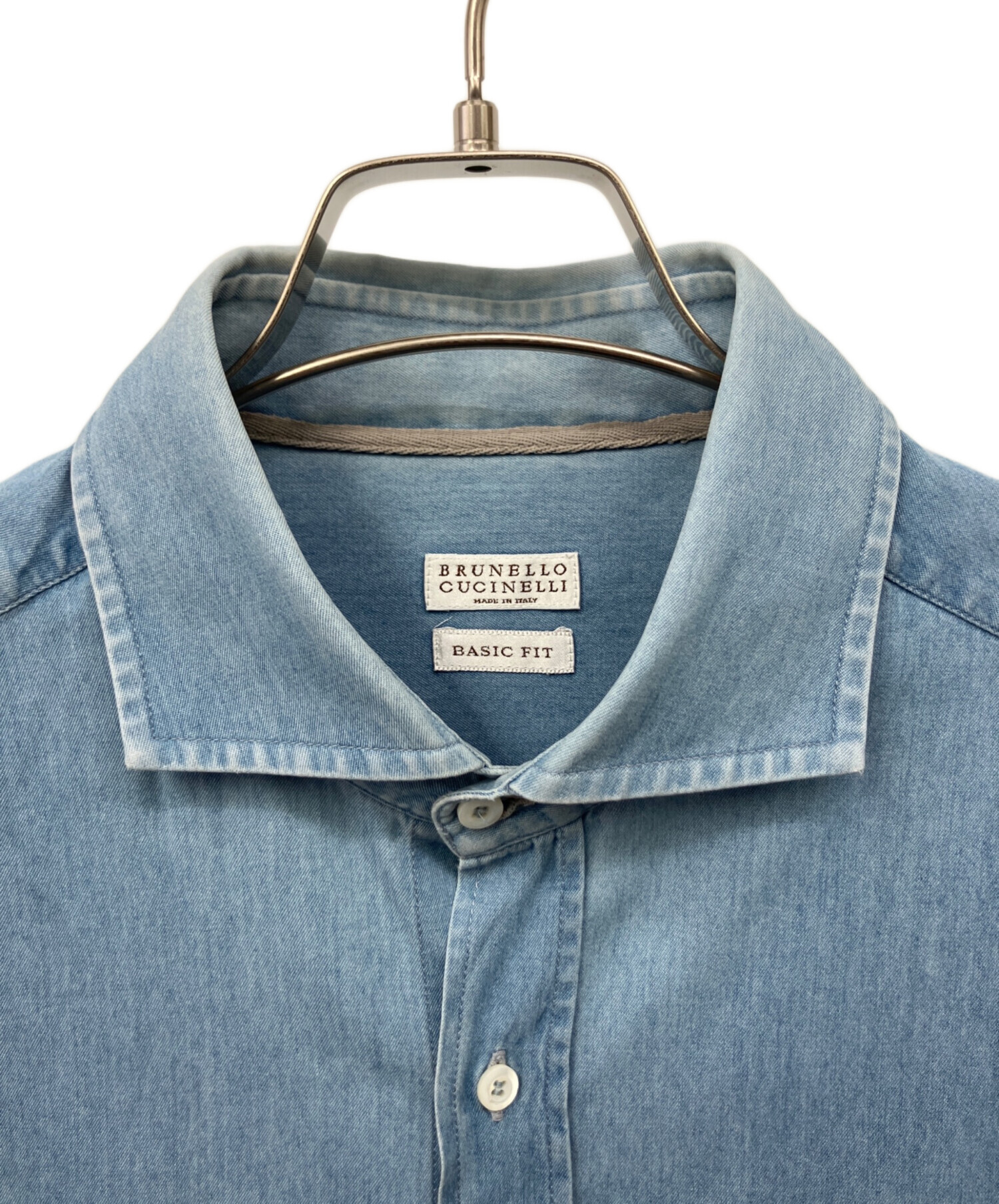 中古・古着通販】BRUNELLO CUCINELLI (ブルネロクチネリ) 長袖シャツ