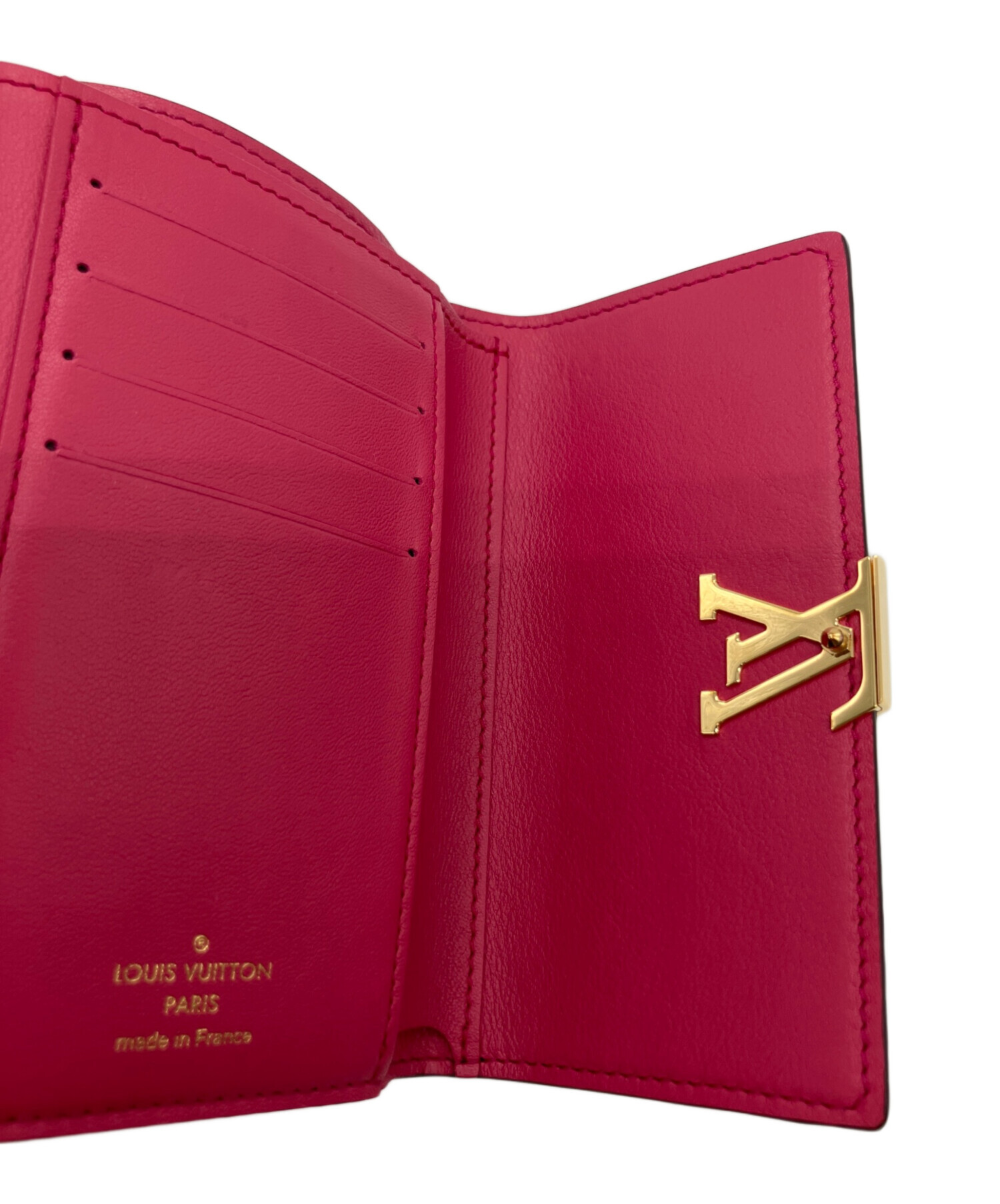 中古・古着通販】LOUIS VUITTON (ルイ ヴィトン) 3つ折り財布 ブラック 