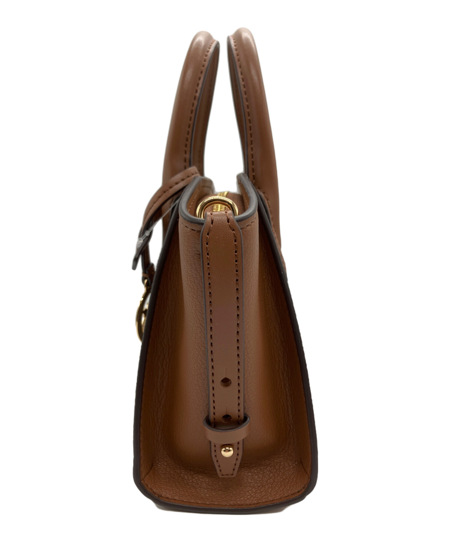 新品　MICHAEL KORS マイケルコース　ハンドバッグ　WILMAブラウン 中古・古着通販】MICHAEL KORS (マイケル・コース) バッグ ブラウン