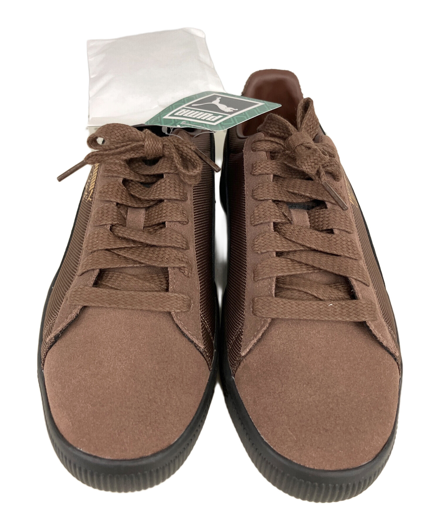 中古・古着通販】PUMA (プーマ) CLYDE SOPH ブラウン サイズ:US9.5